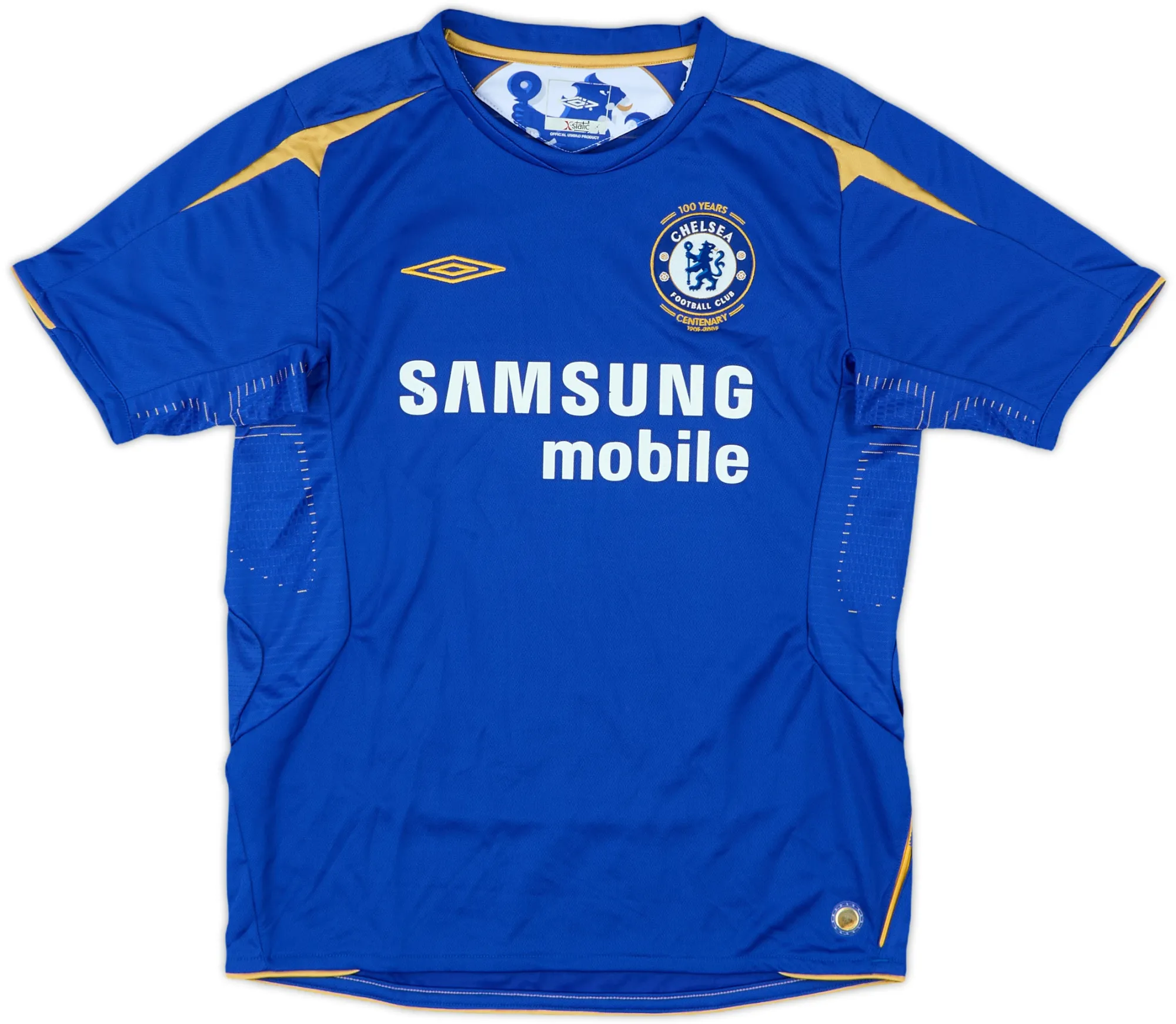 Umbro Chelsea Boys SS Home Shirt 2005/06