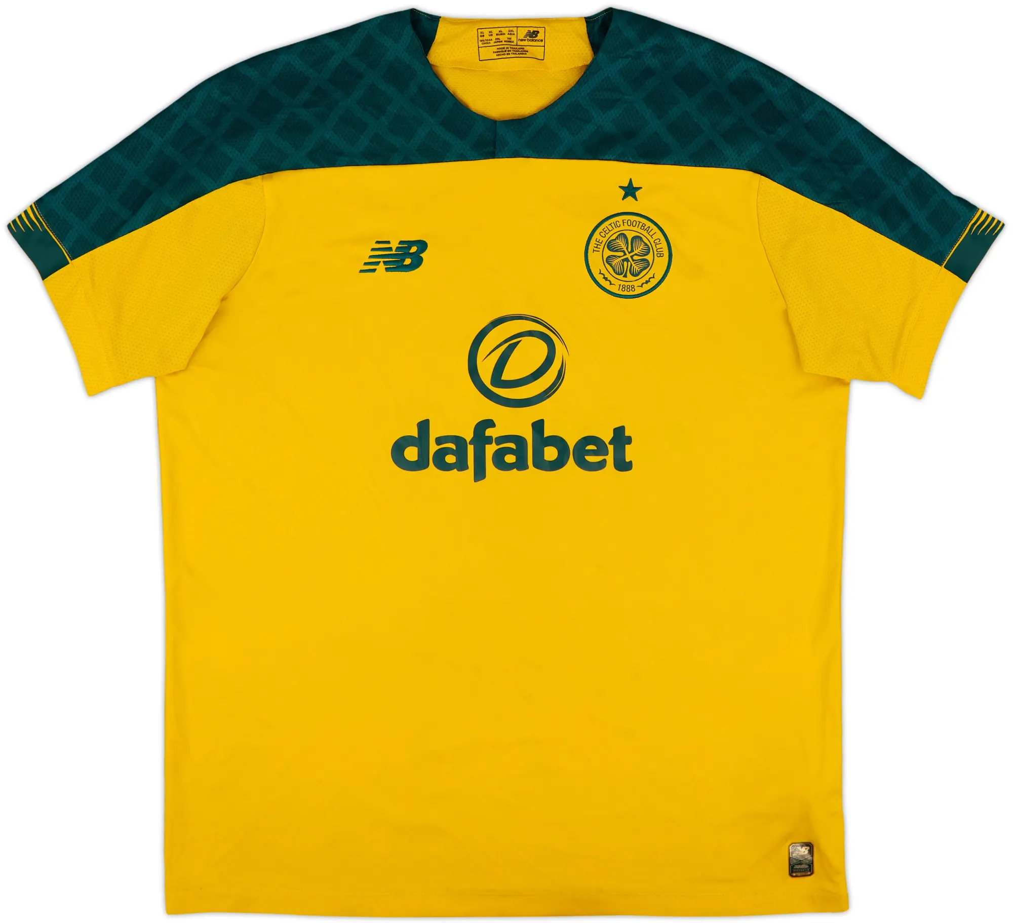 NewBalance Celtic Mens SS Away Shirt 2019/20