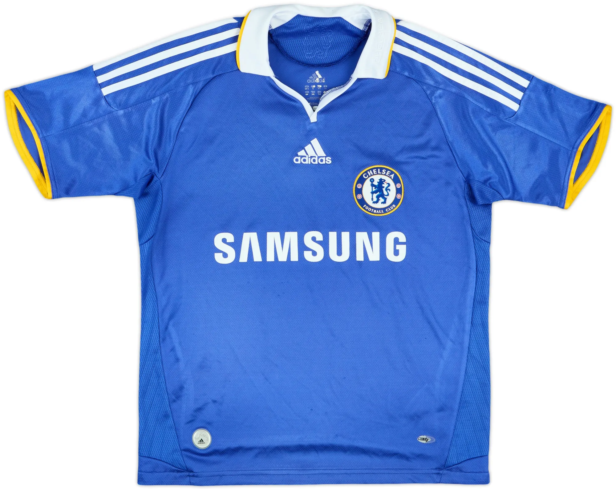 adidas Chelsea Boys SS Home Shirt 2008/09