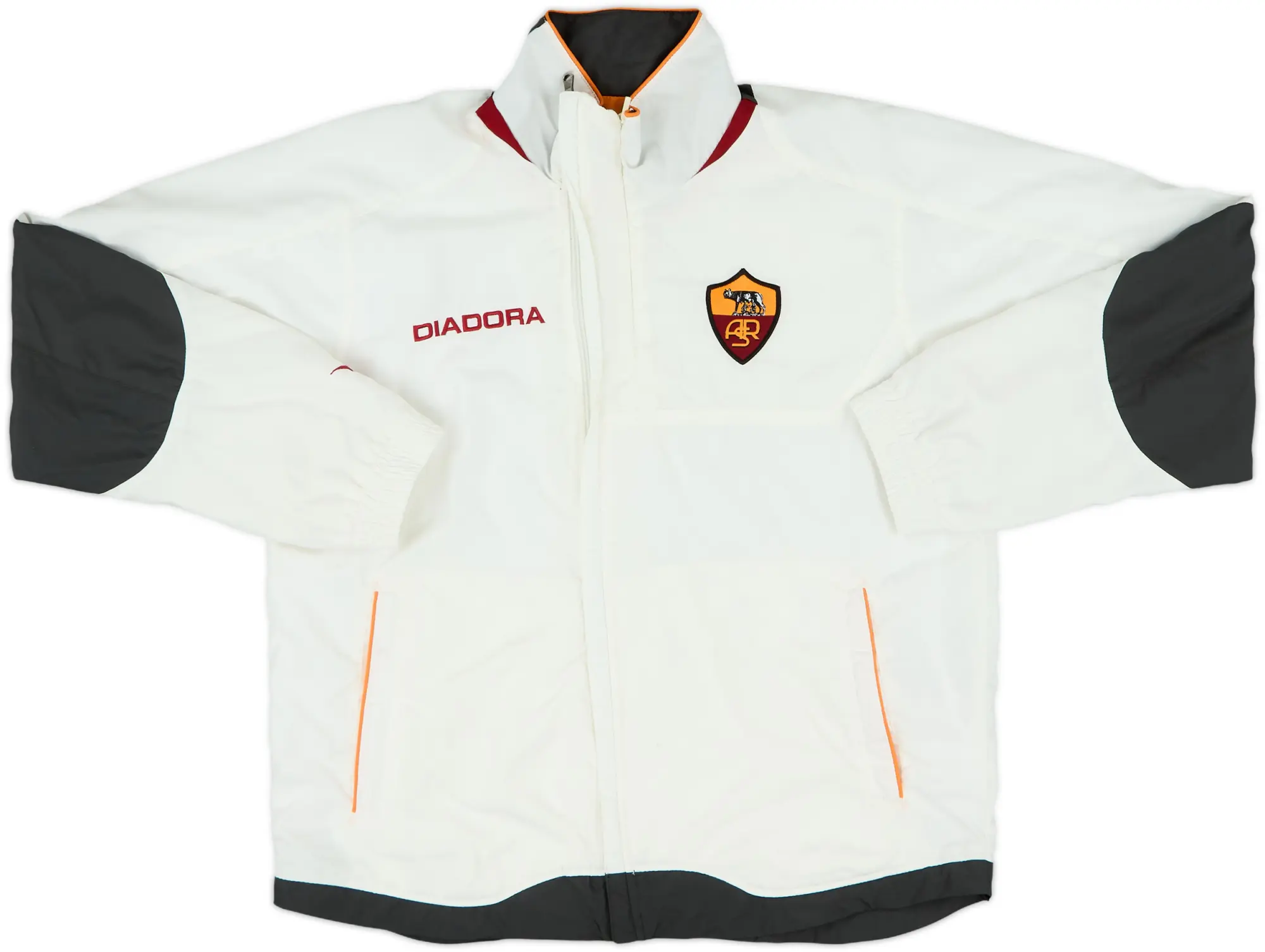2005-06 Roma Diadora Track Jacket - 8/10 - (S)