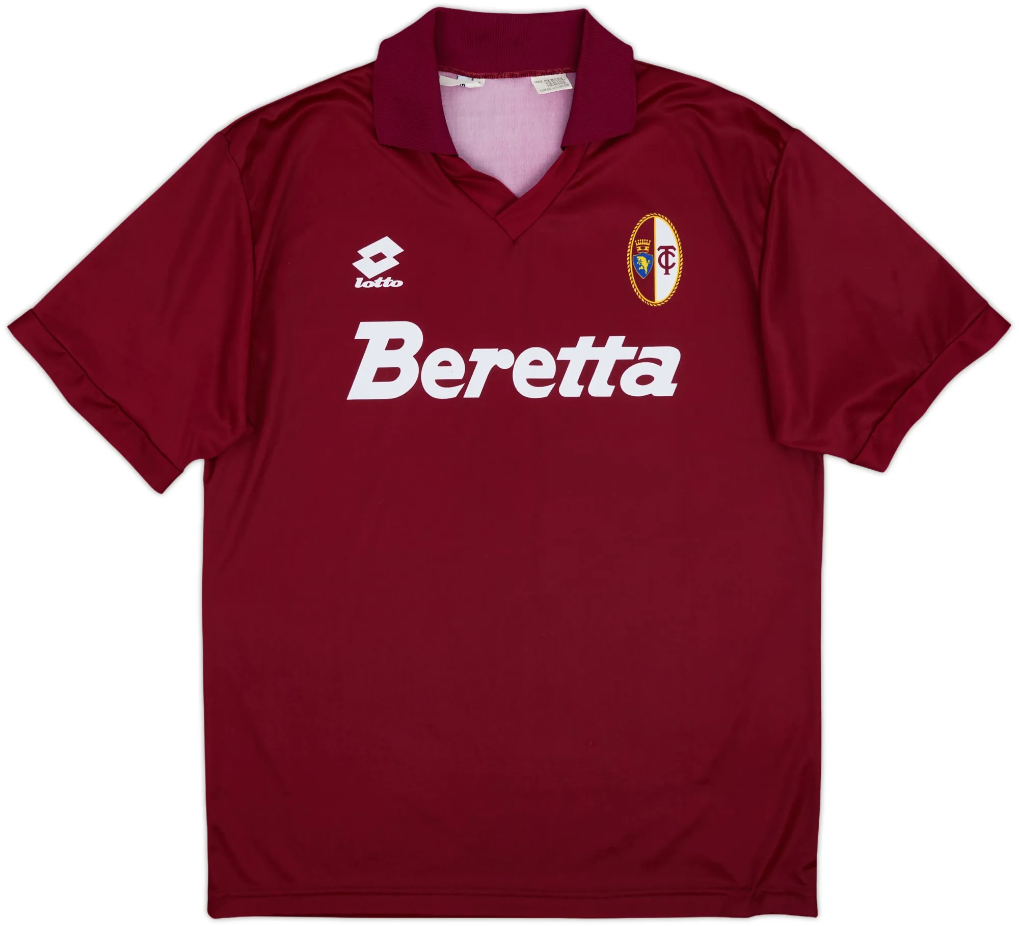 Lotto Torino Mens SS Home Shirt 1993/94