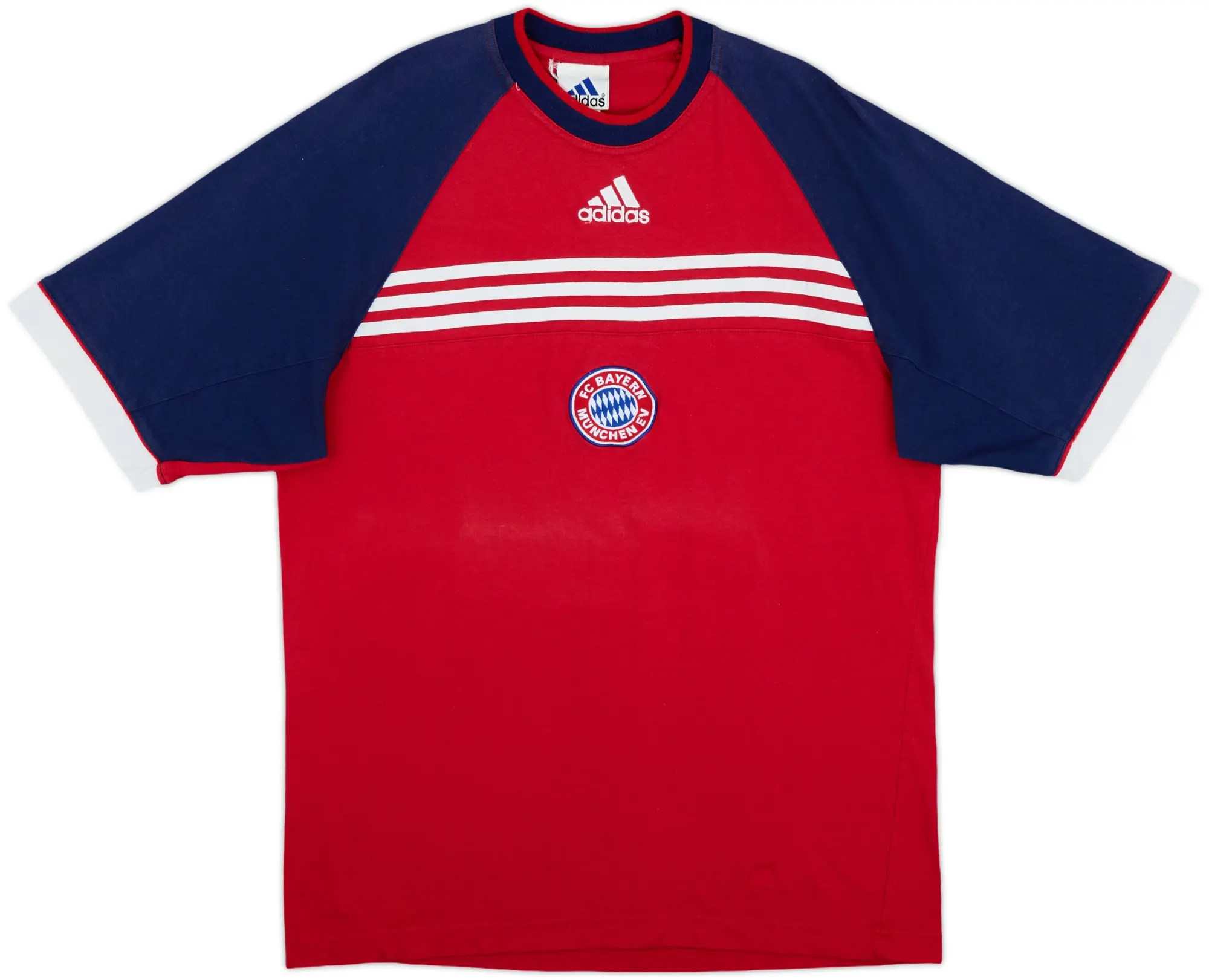 adidas Bayern Munich Mens SS Home Shirt 1998/99