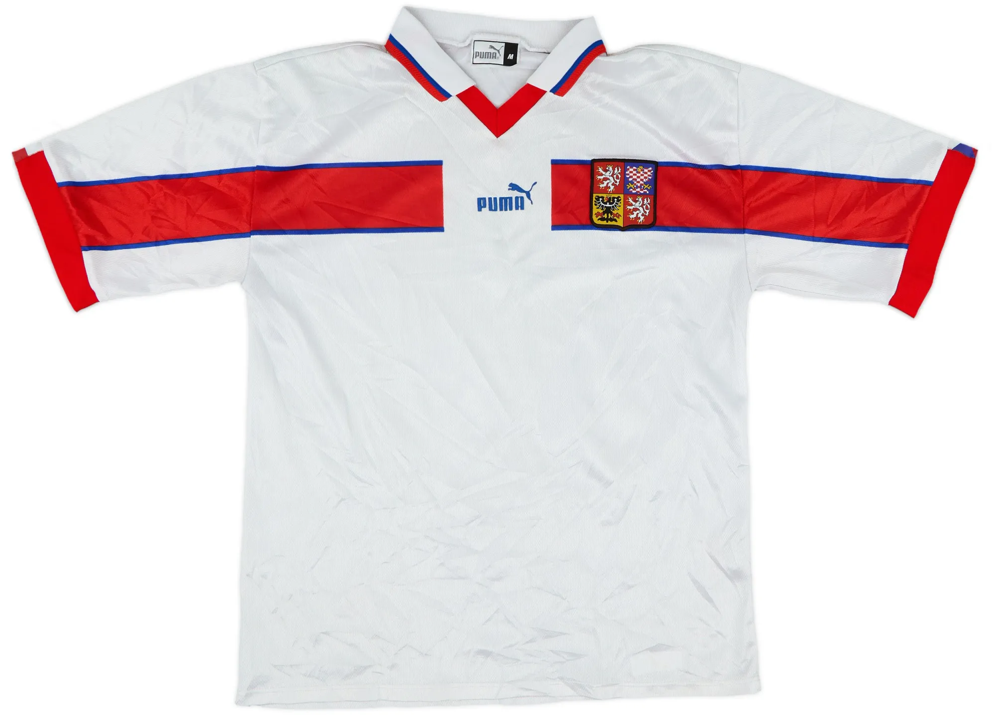 Puma Czech Republic Mens SS Away Shirt 1998