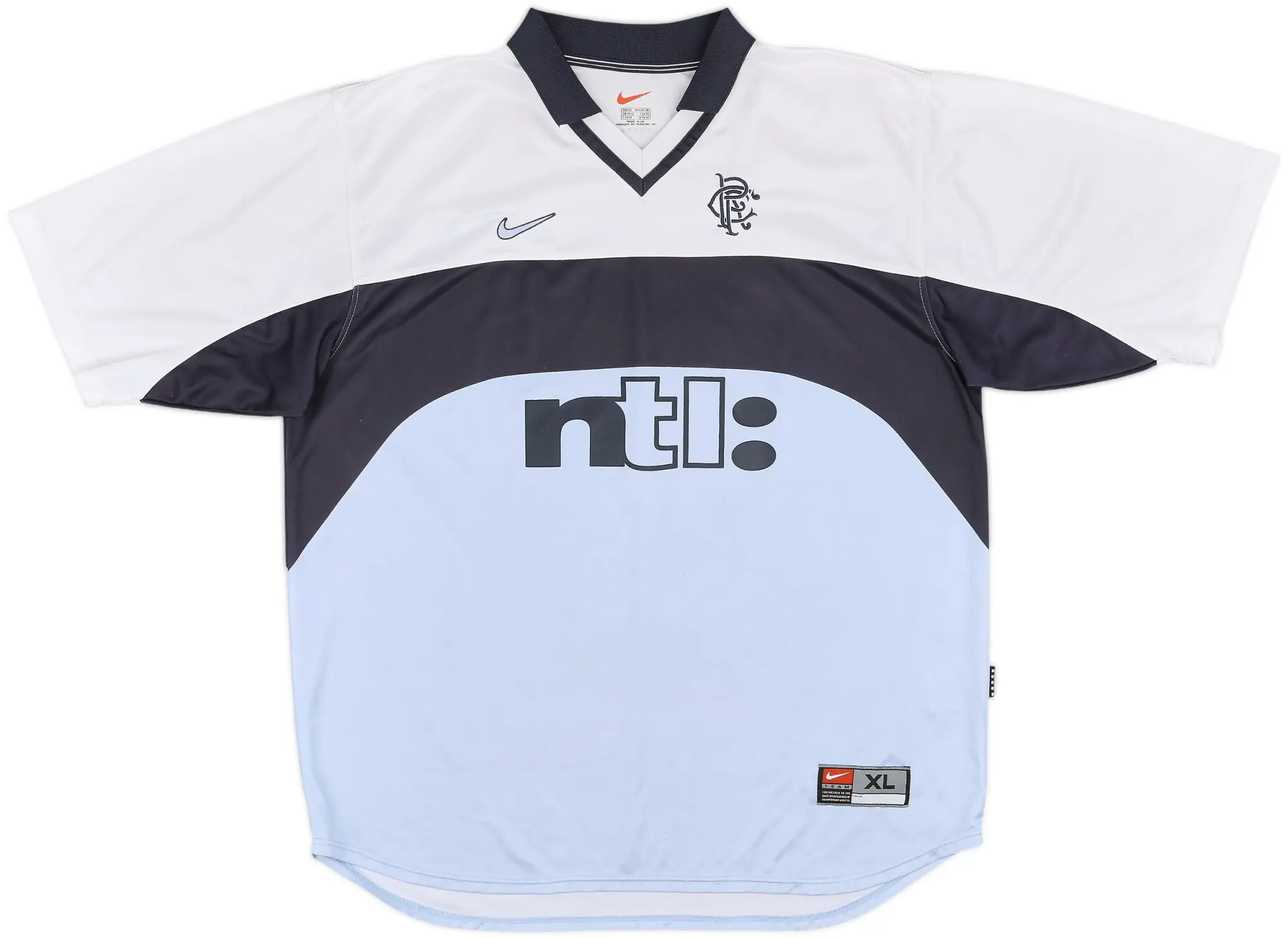 Nike Rangers Mens SS Away Shirt 1999/00