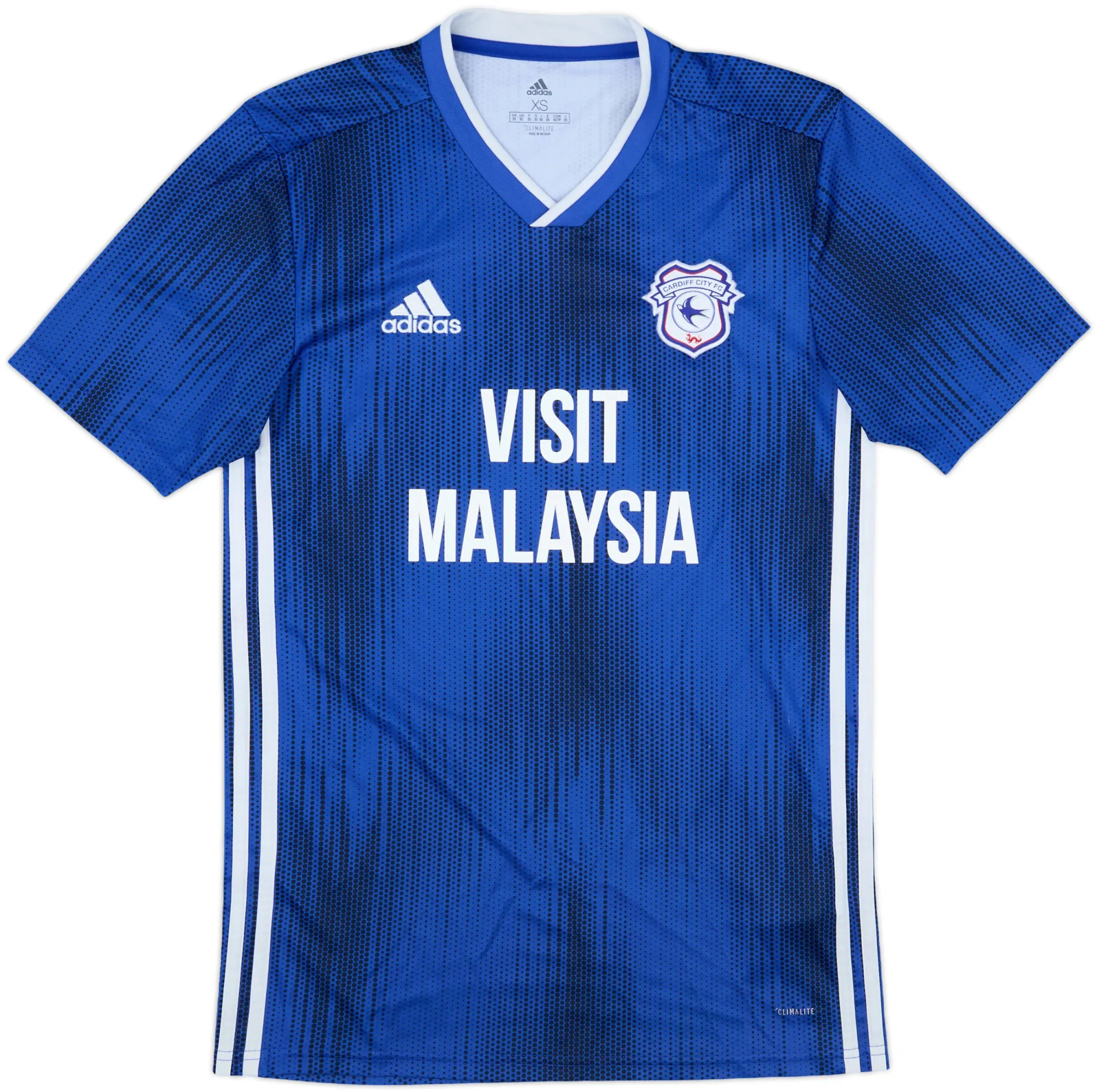 adidas Cardiff City Mens SS Home Shirt 2019/20