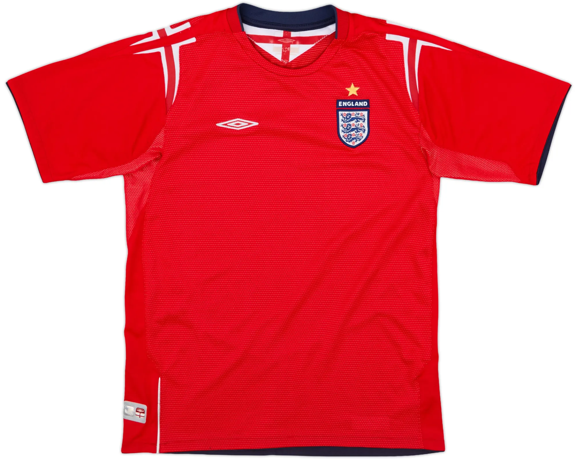 Umbro England Boys SS Away Shirt 2004