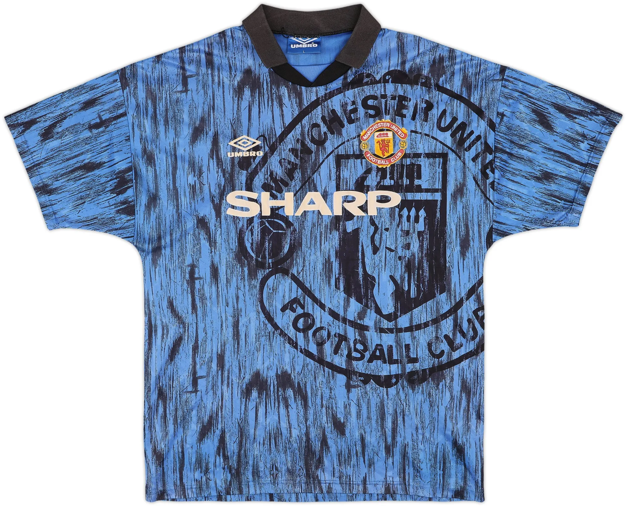 Umbro Manchester United Mens SS Away Shirt 1992/93