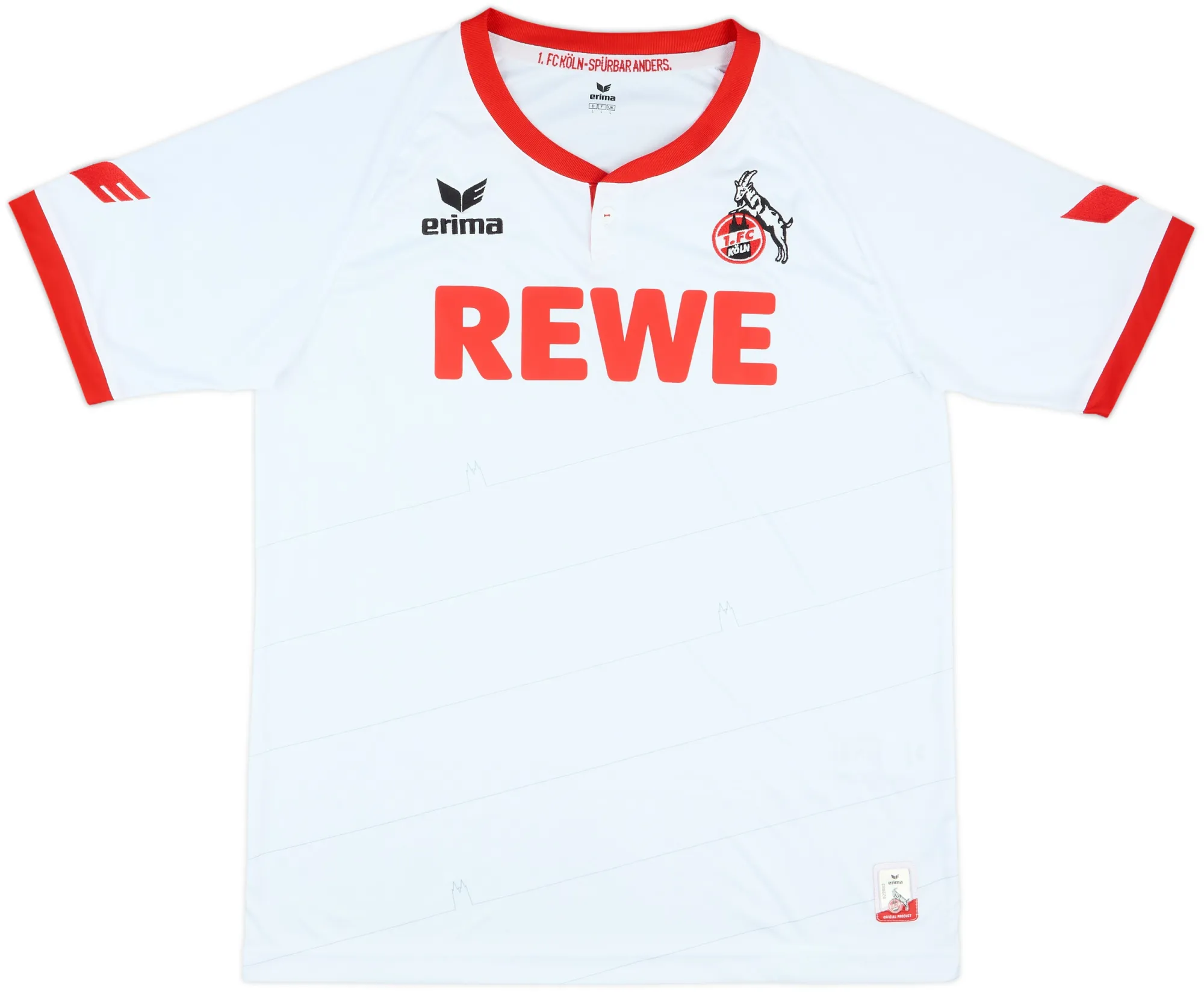Home FC Koln Mens SS Home Shirt 2016/17