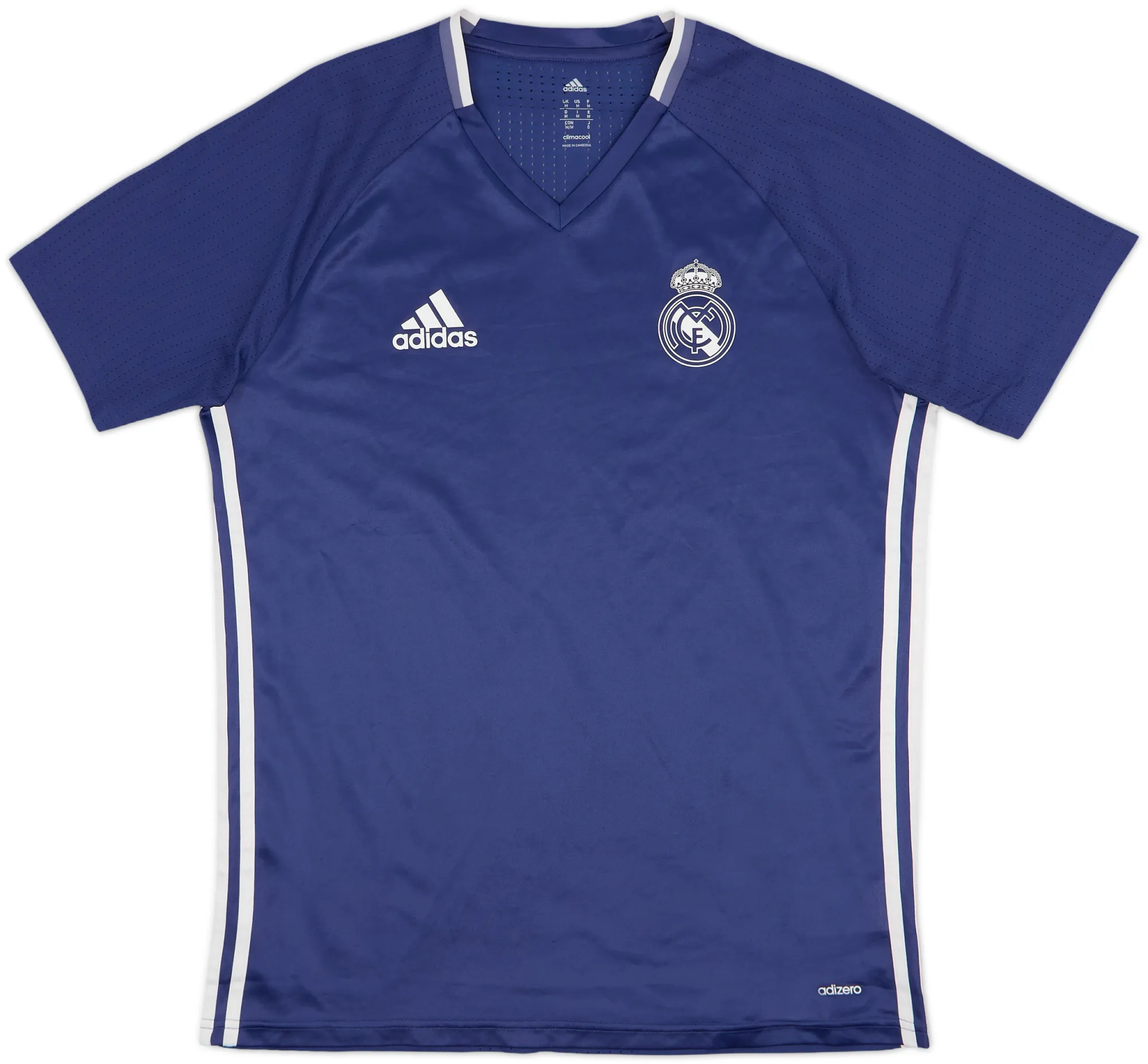 adidas Real Madrid Mens SS Home Shirt 2016/17