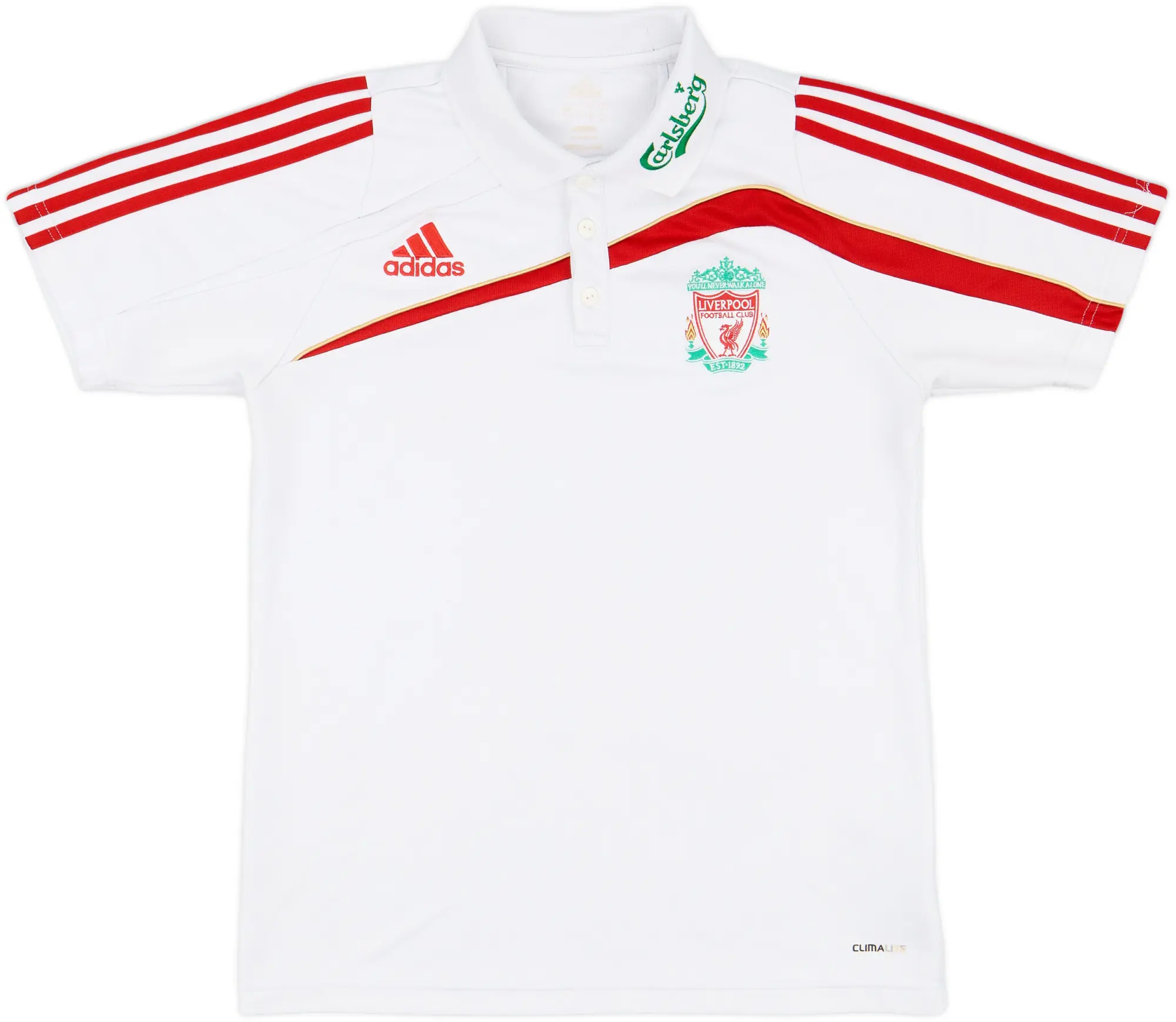 2009-10 Liverpool adidas Polo Shirt - 5/10 - (M)