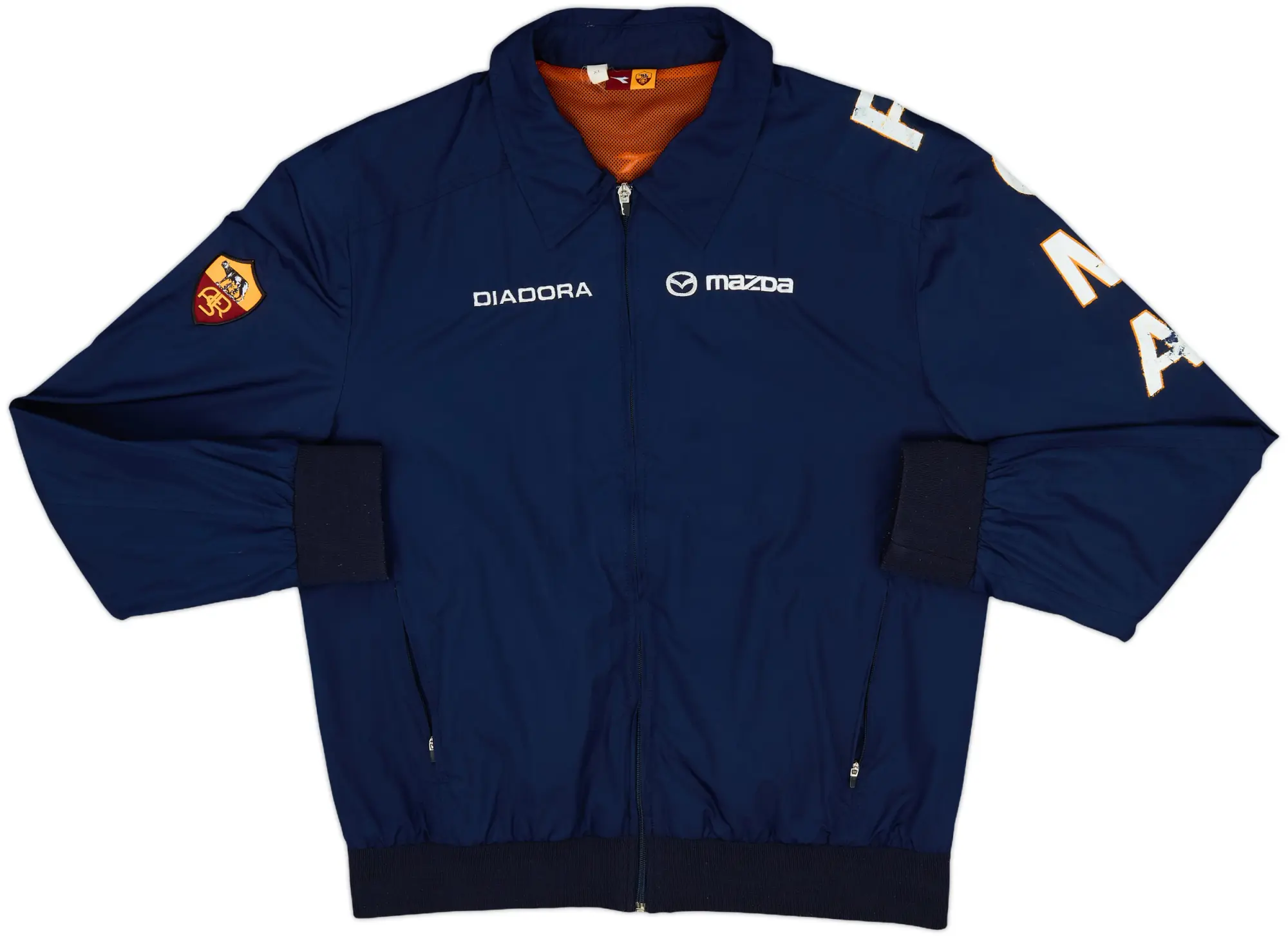 2005-06 Roma Diadora Track Jacket - 8/10 - (XL)