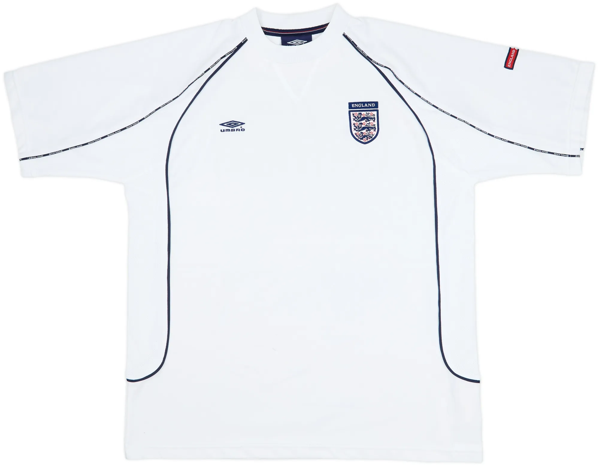 Umbro England Mens SS Home Shirt 2000