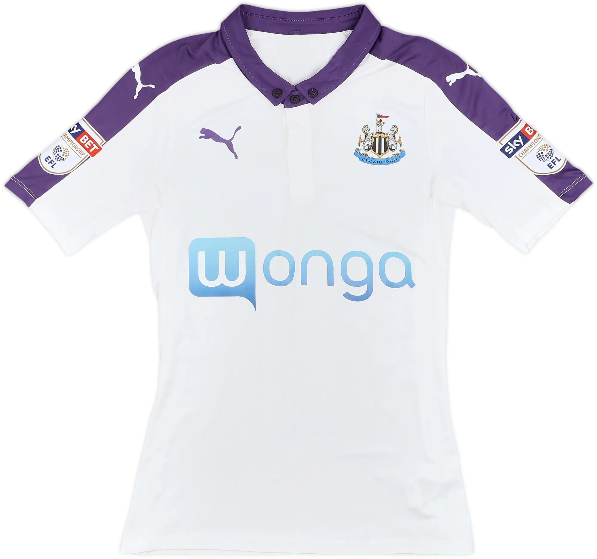 Puma Newcastle United Mens SS Player Issue Third Shirt 2016/17