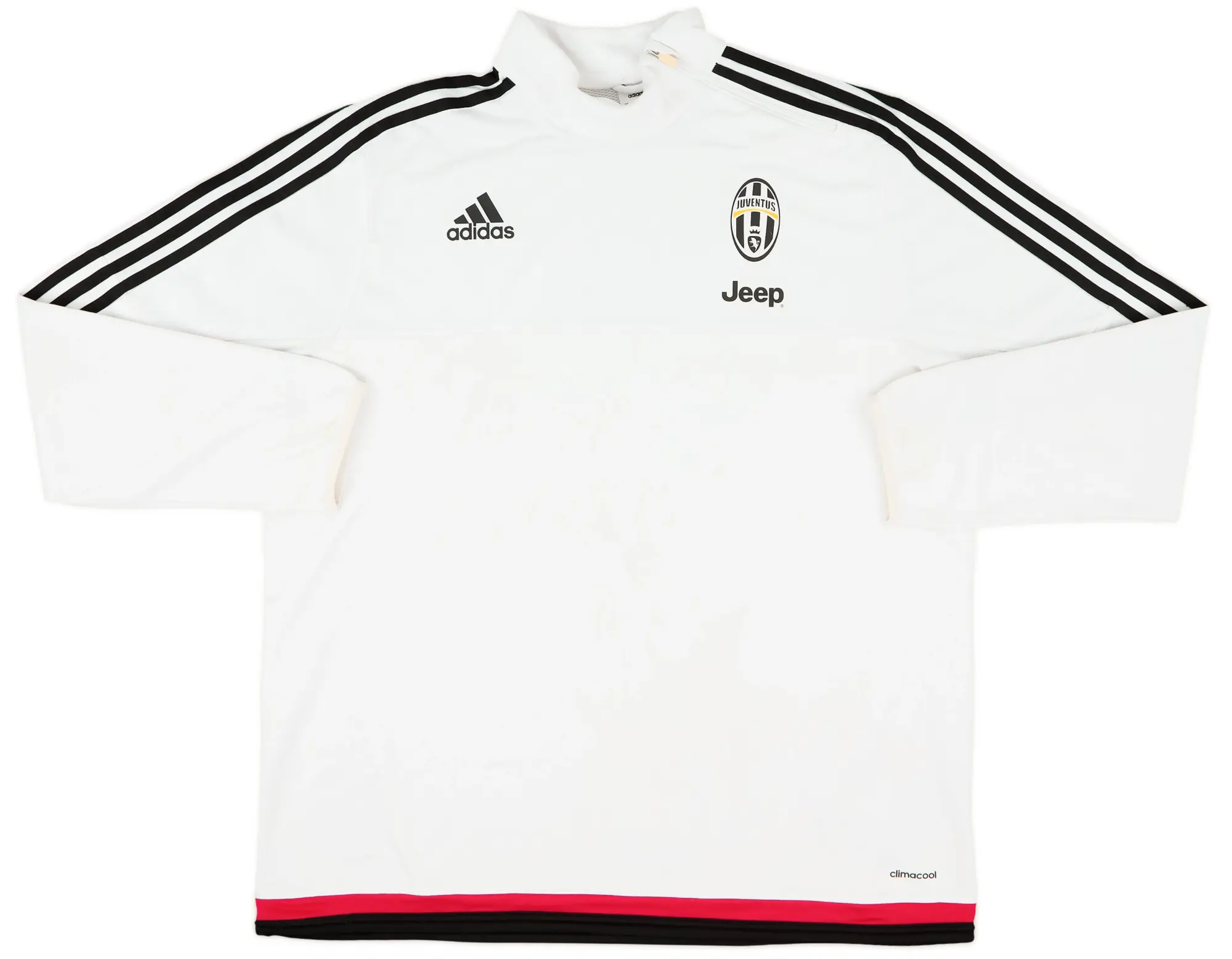 2015-16 Juventus adidas 1/4 Zip Drill Top - 6/10 - (XL)