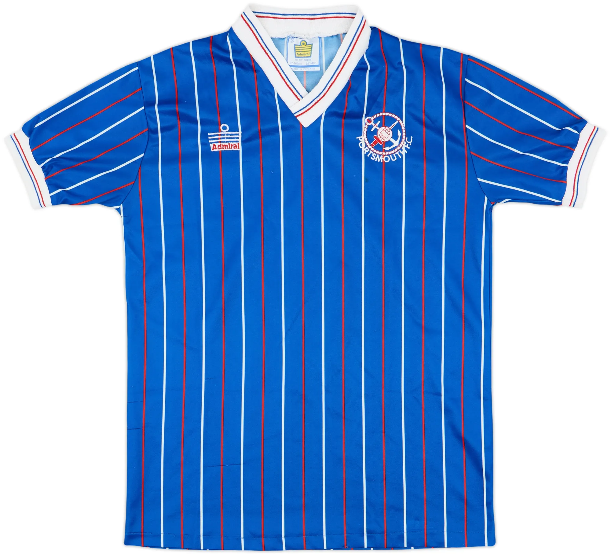 Admiral Portsmouth Mens SS Home Shirt 1987/89
