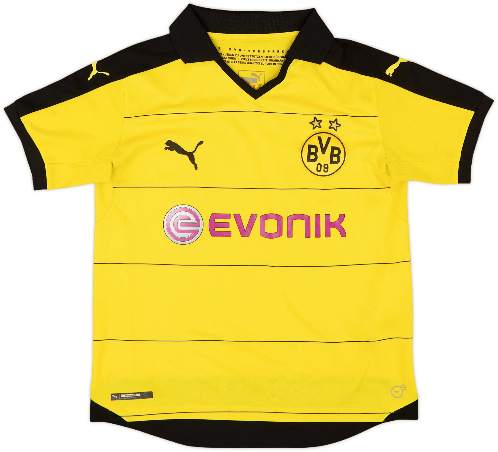 Puma Borussia Dortmund Boys SS Home Shirt 2015/16