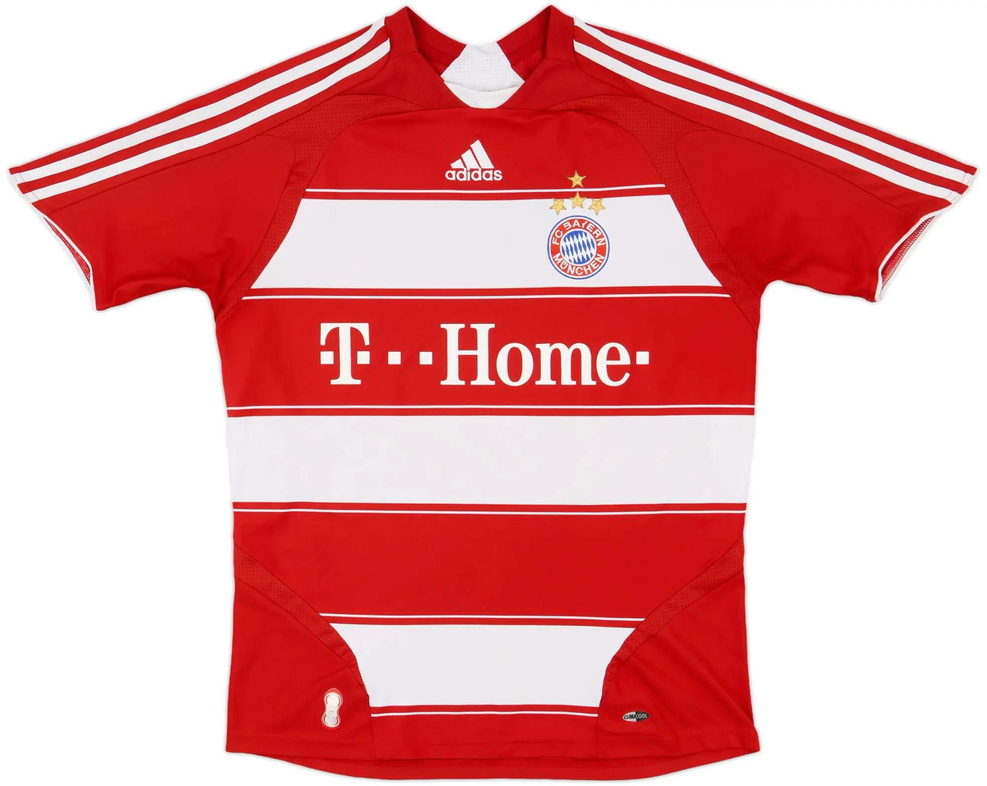 adidas Bayern Munich Boys SS Home Shirt 2008/09