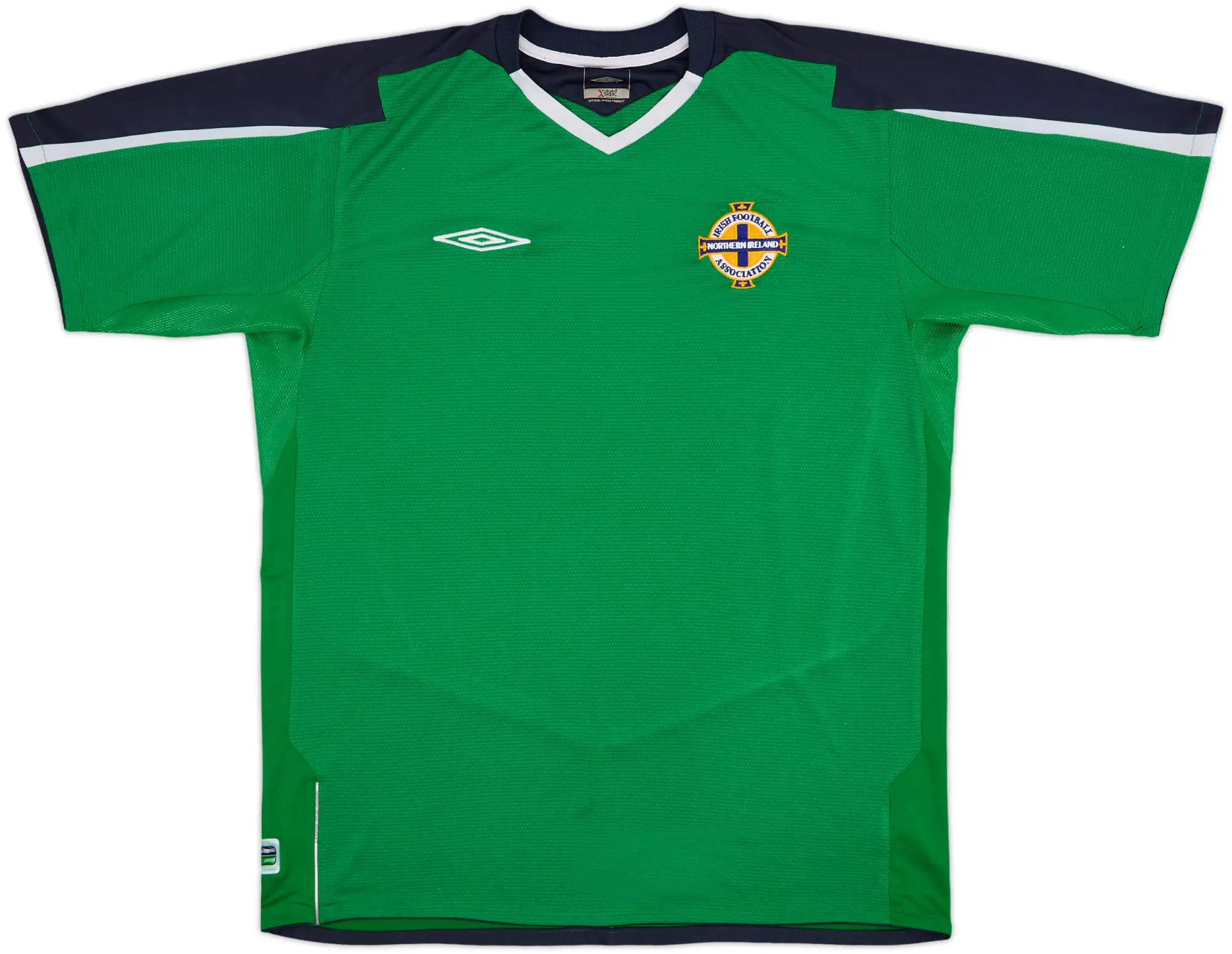 Umbro Northern Ireland Mens SS Home Shirt 2004