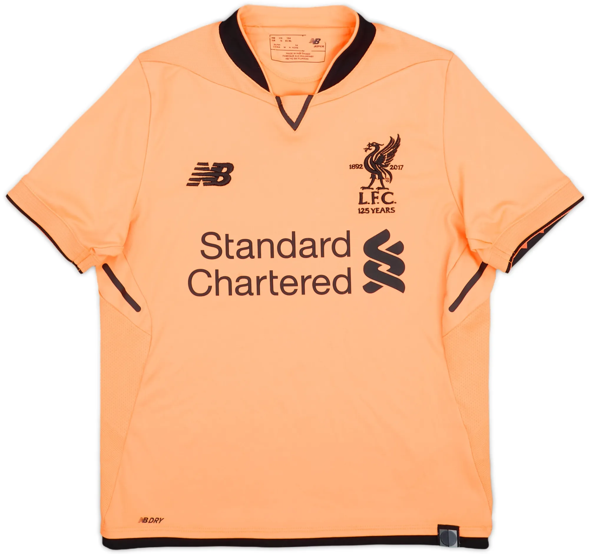 NewBalance Liverpool Boys SS Third Shirt 2017/18