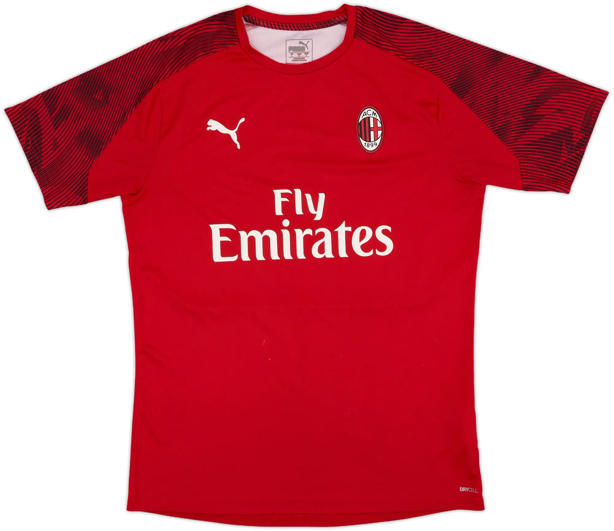 2018-19 AC Milan Puma Training Shirt - 7/10 - (L)