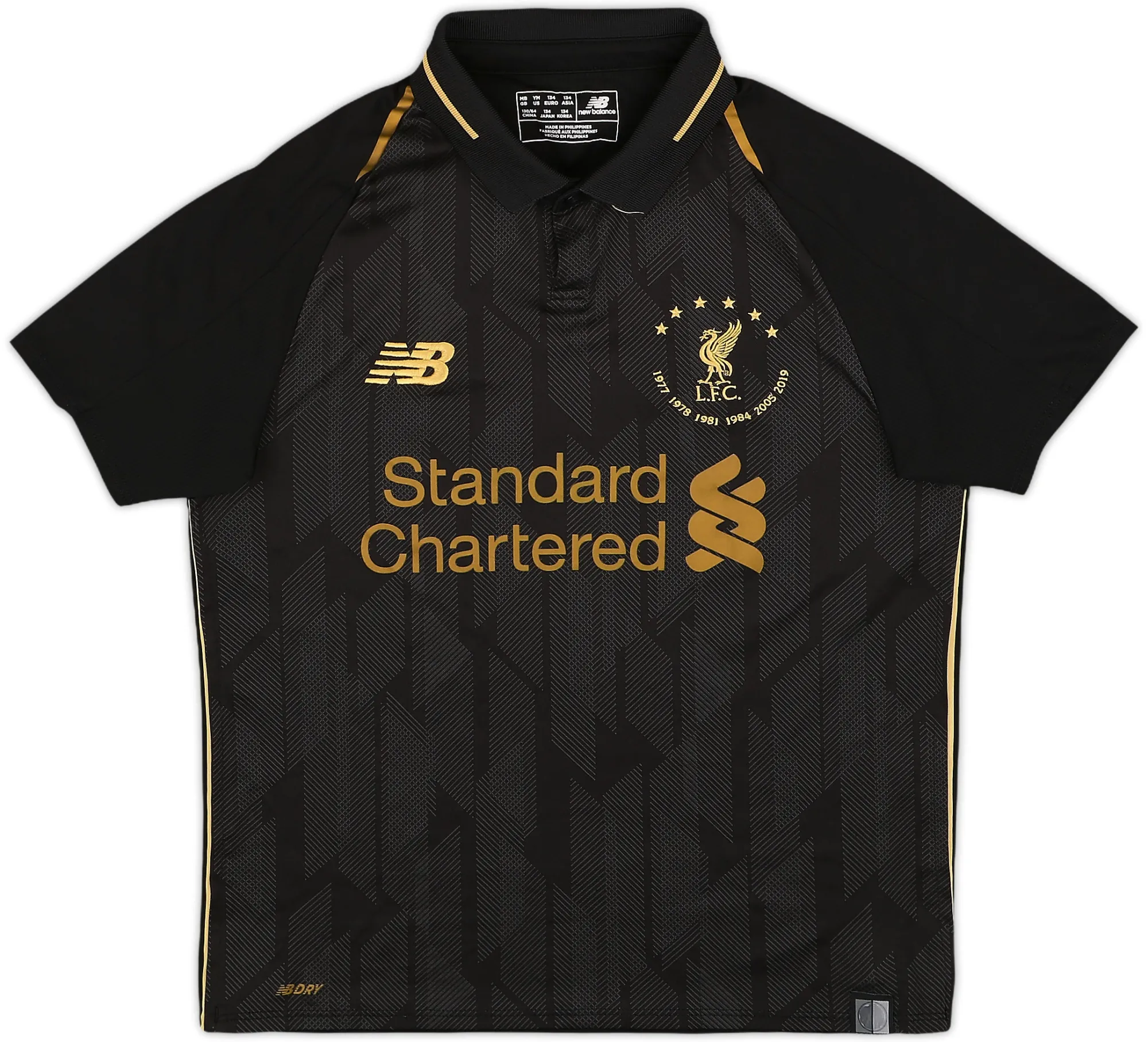 NewBalance Liverpool Boys SS Home Shirt 2018/19