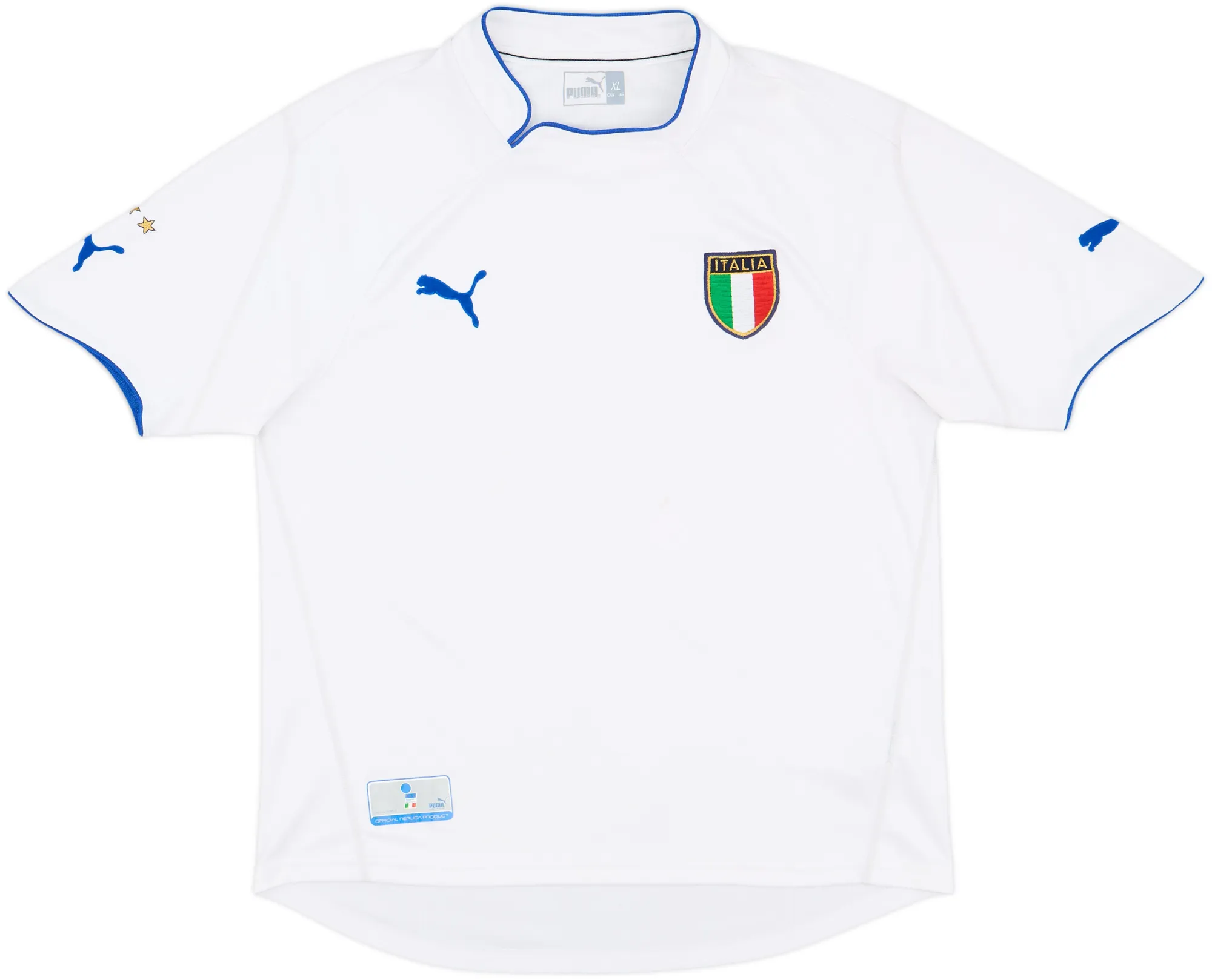 Puma Italy Mens SS Away Shirt 2003