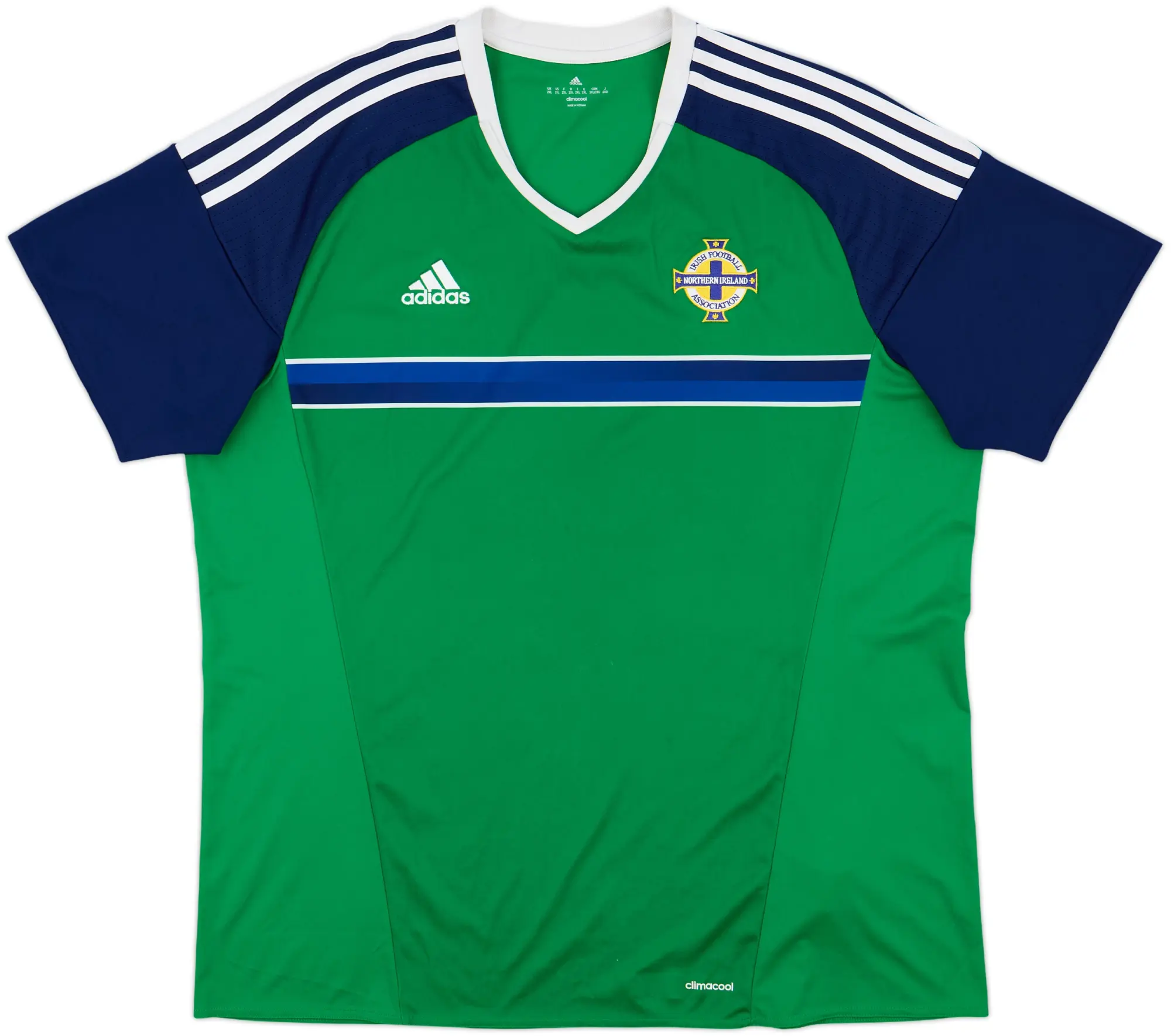 Umbro Northern Ireland Mens SS Home Shirt 2016