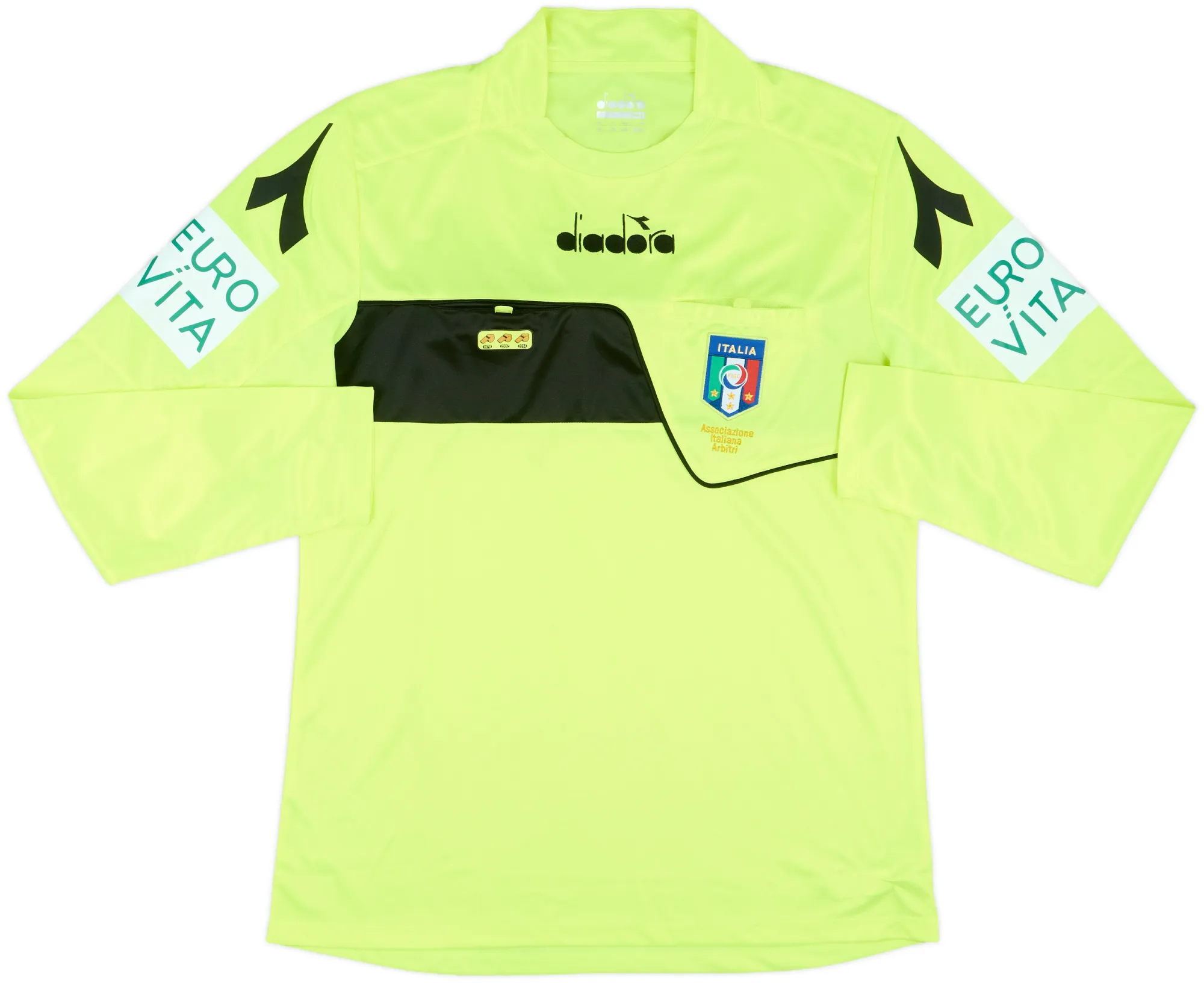 Diadora Italy Mens LS Home Shirt 2018