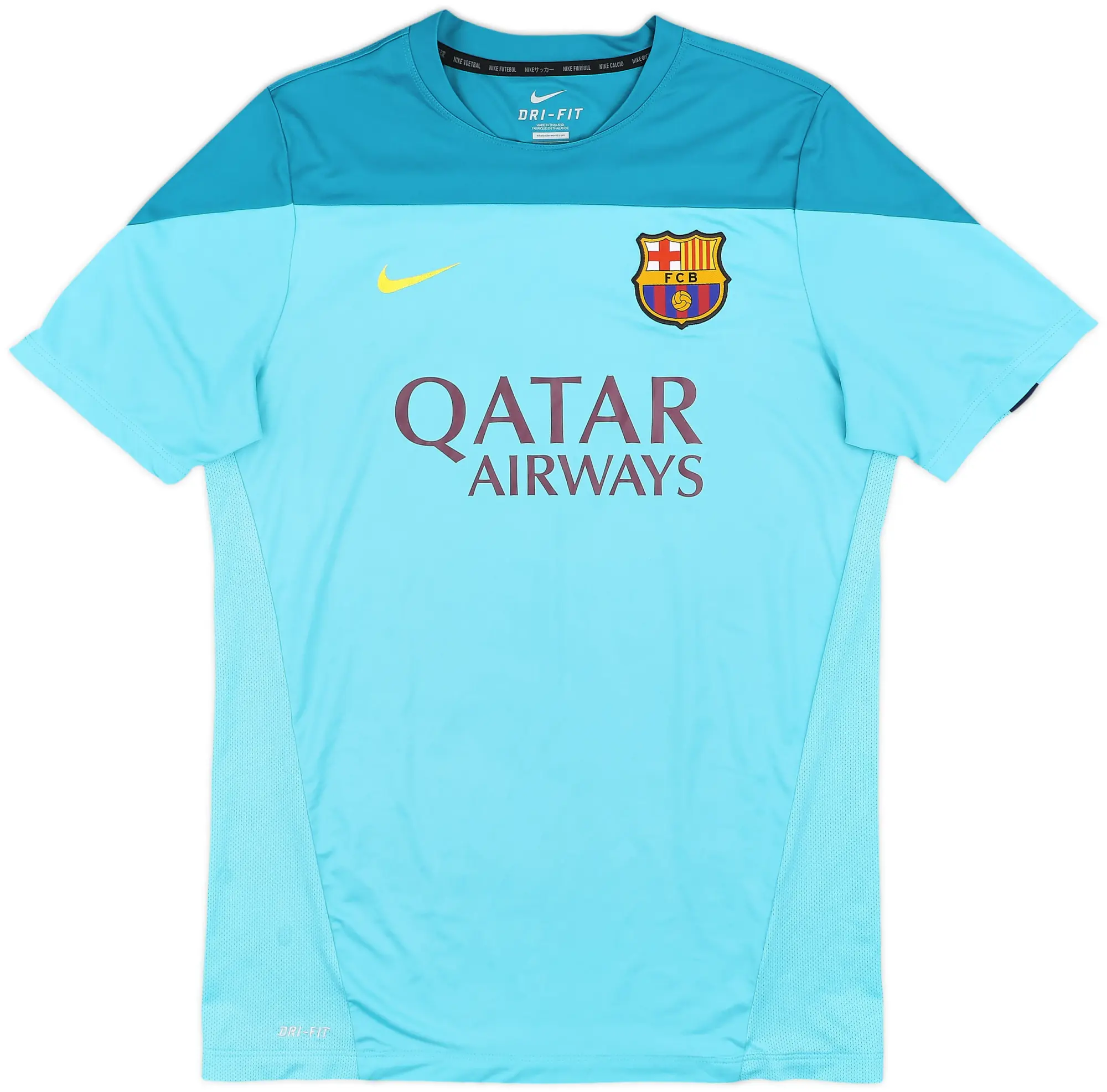 Nike Barcelona Mens SS Home Shirt 2014/15
