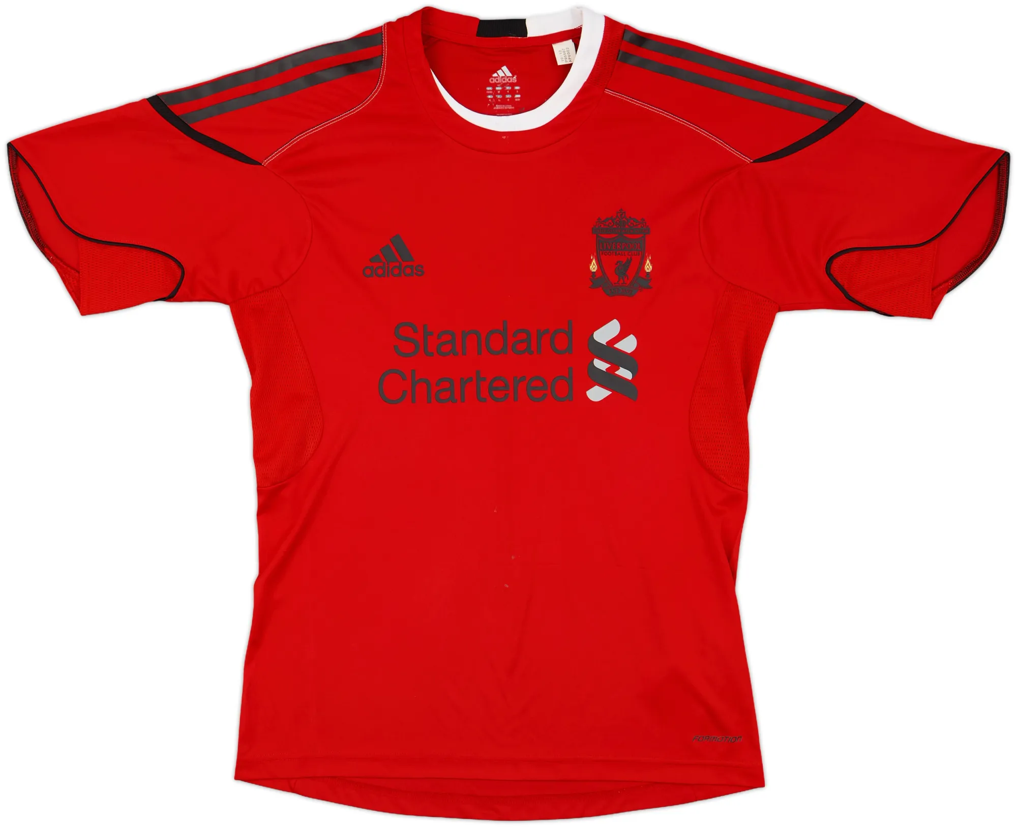 adidas Liverpool Mens SS Home Shirt 2010/11