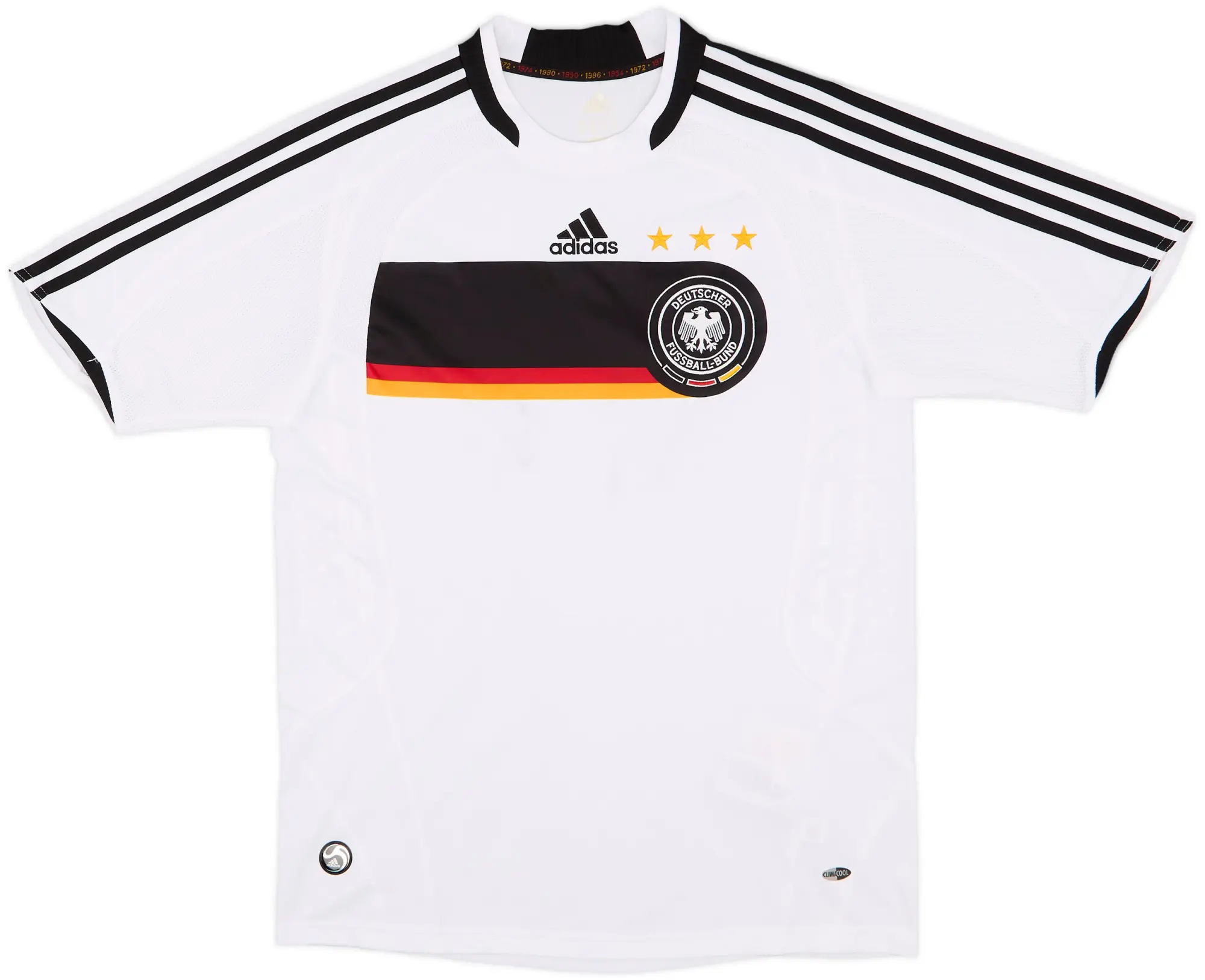 adidas Germany Boys SS Home Shirt 2008
