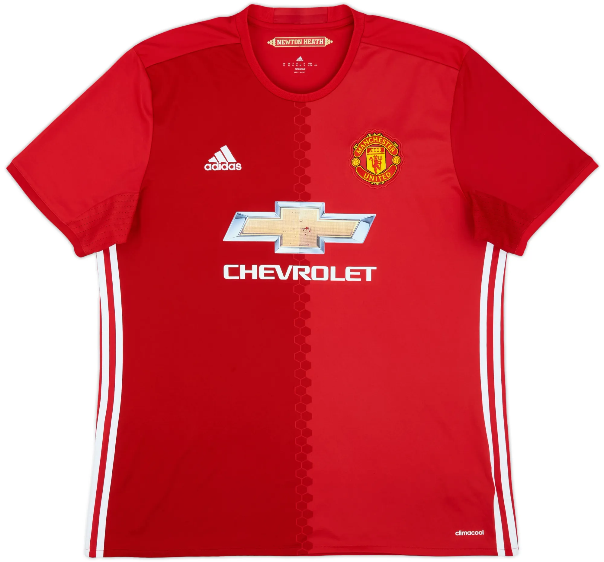 adidas Manchester United Mens SS Home Shirt 2016/17