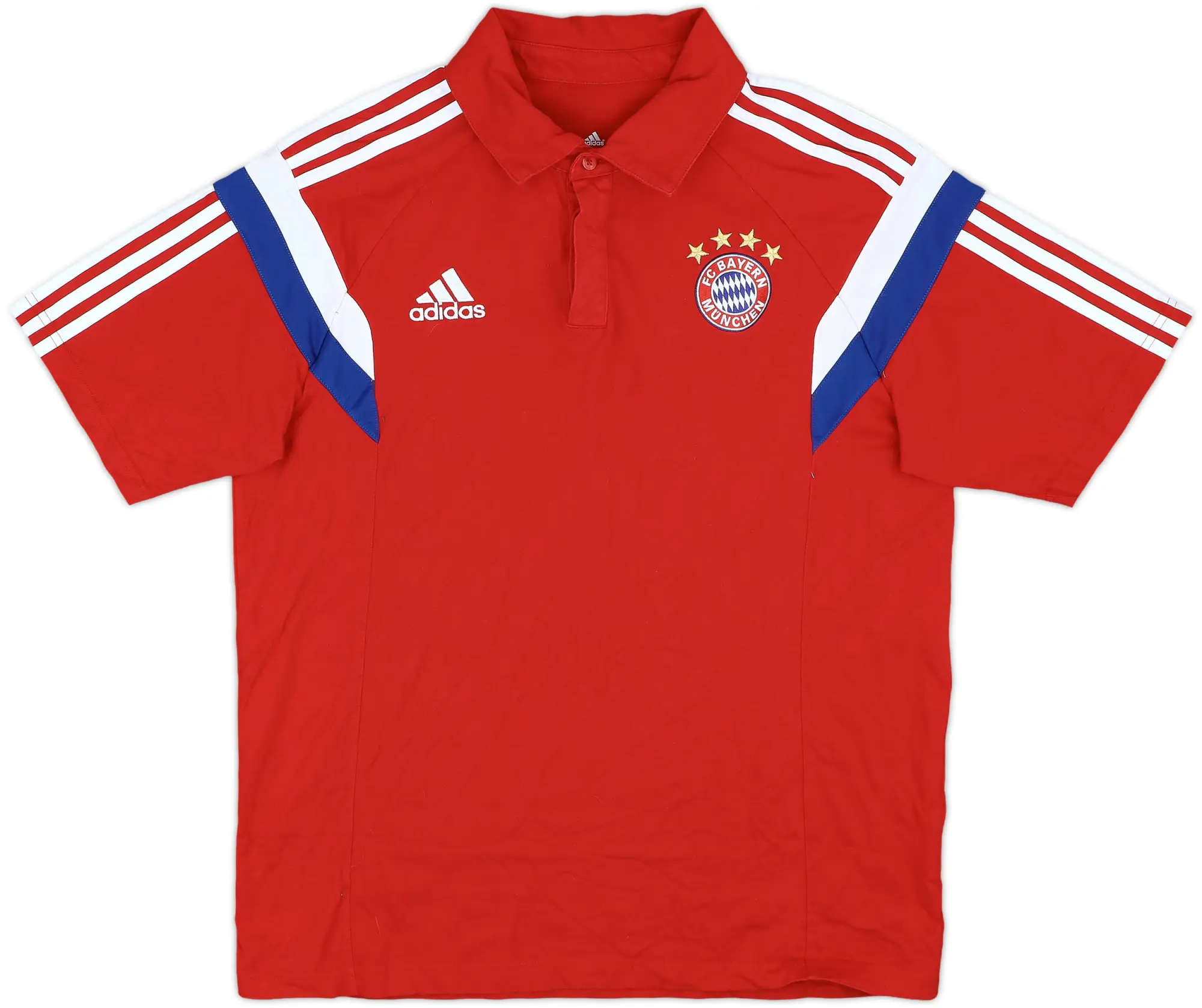 2014-15 Bayern Munich adidas Polo Shirt - 8/10 - (L)