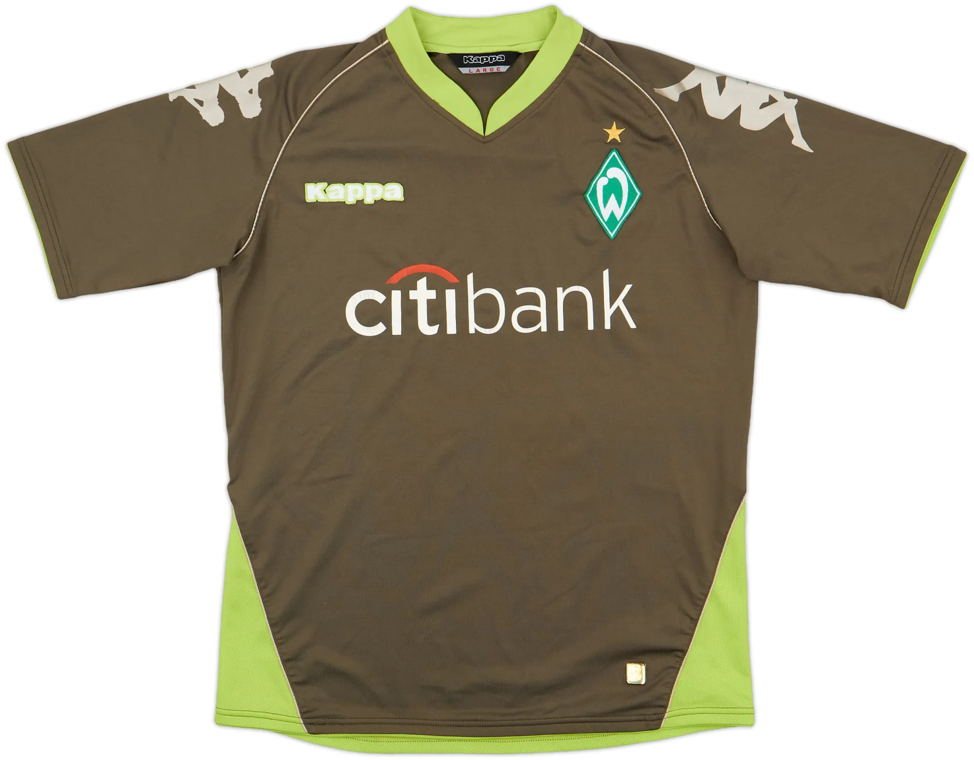 Kappa Werder Bremen Mens SS Away Shirt 2007/08