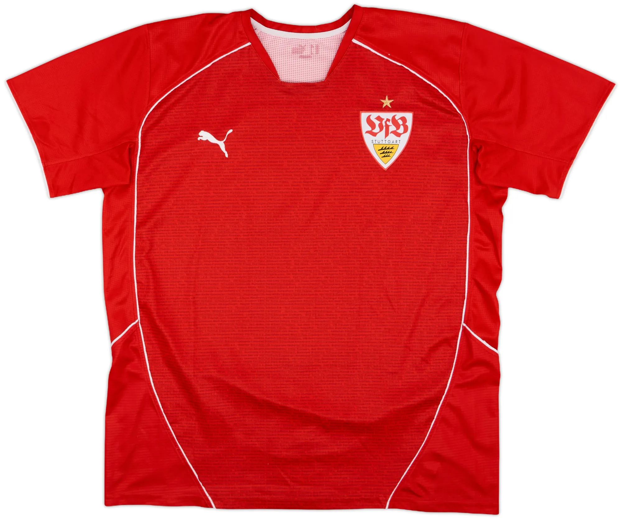 Puma Stuttgart Mens SS Home Shirt 2010/11