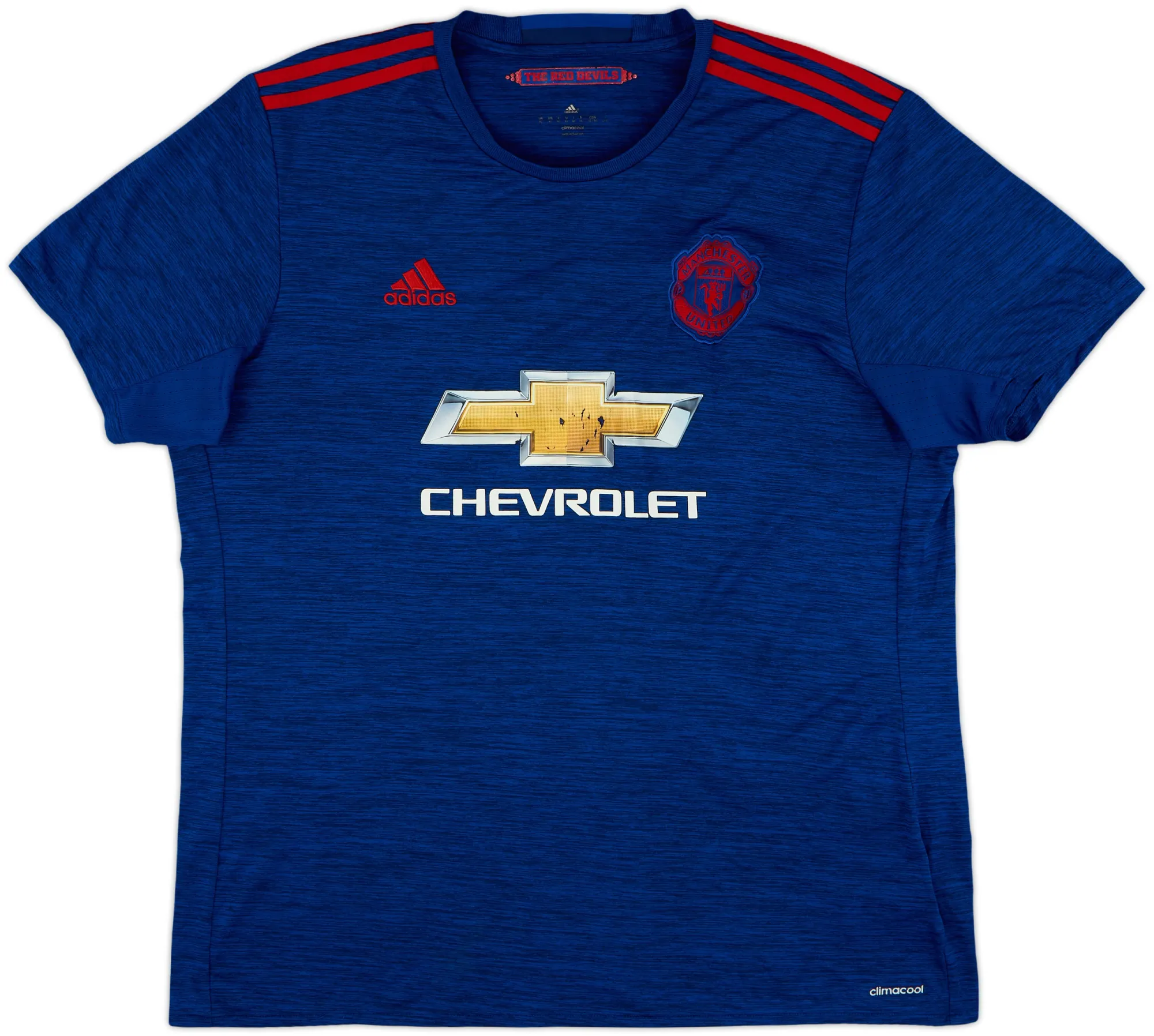 adidas Manchester United Mens SS Away Shirt 2016/17