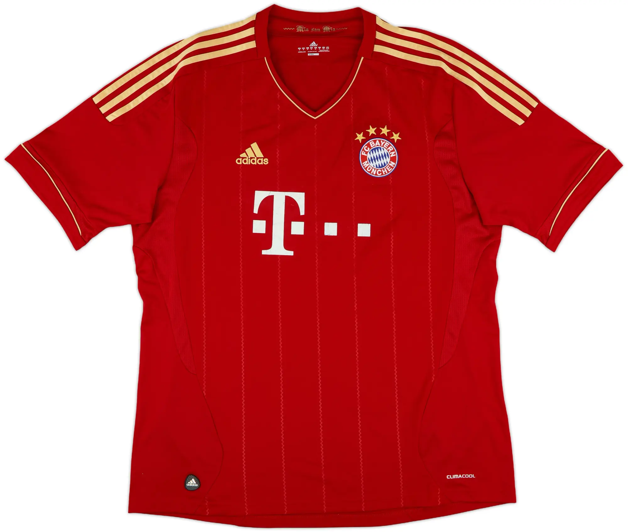 adidas Bayern Munich Mens SS Home Shirt 2011/13