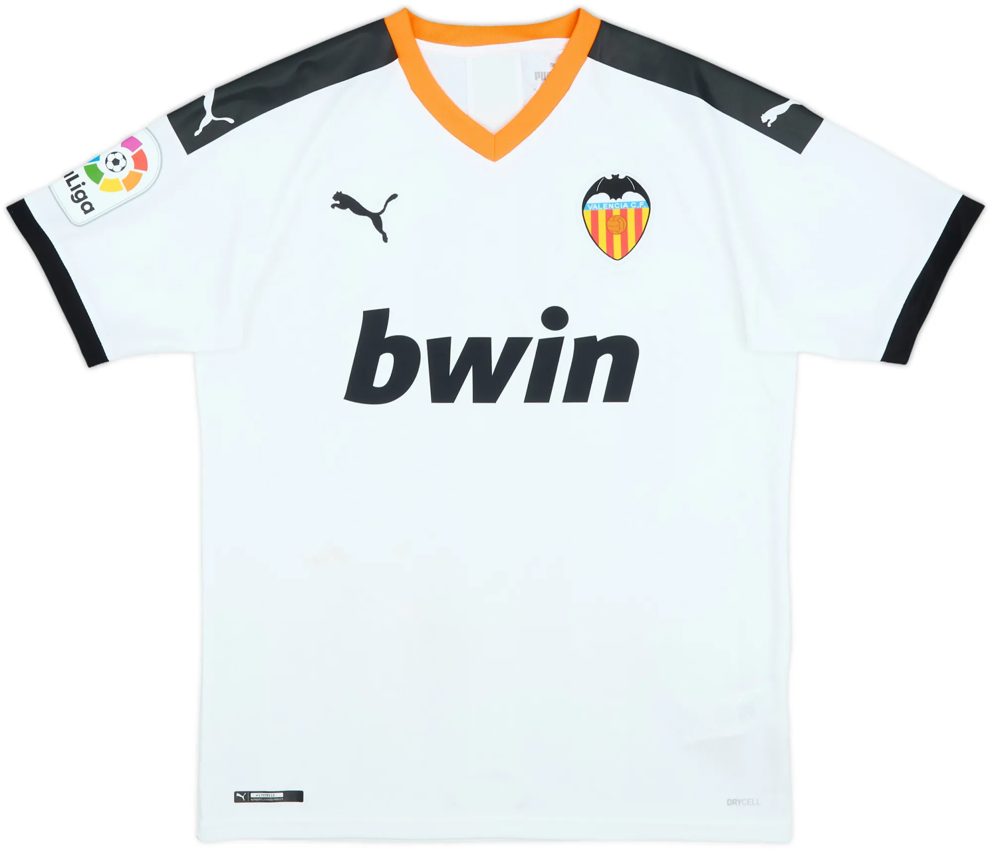 Puma Valencia Mens SS Home Shirt 2019/20