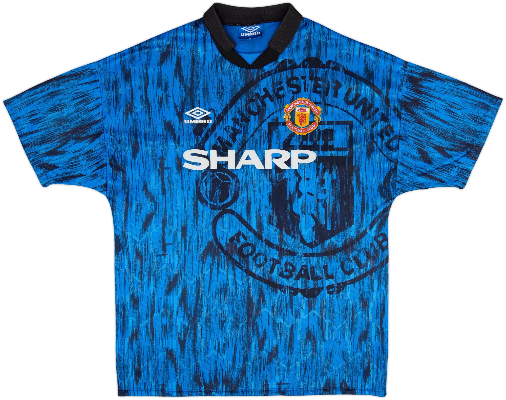 Umbro Manchester United Mens SS Away Shirt 1992/93