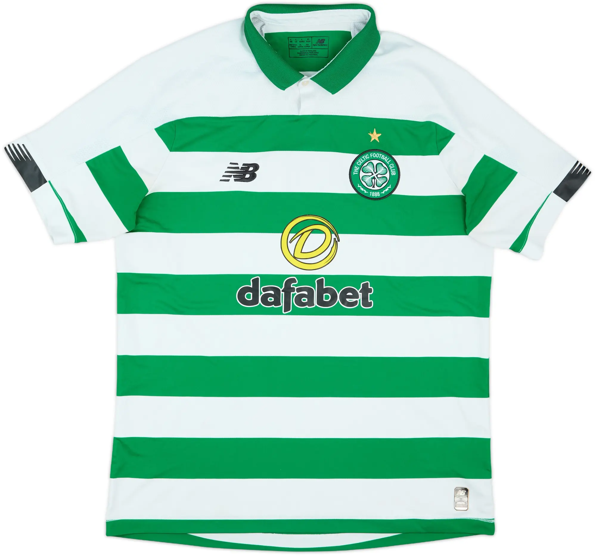 NewBalance Celtic Mens SS Home Shirt 2019/20