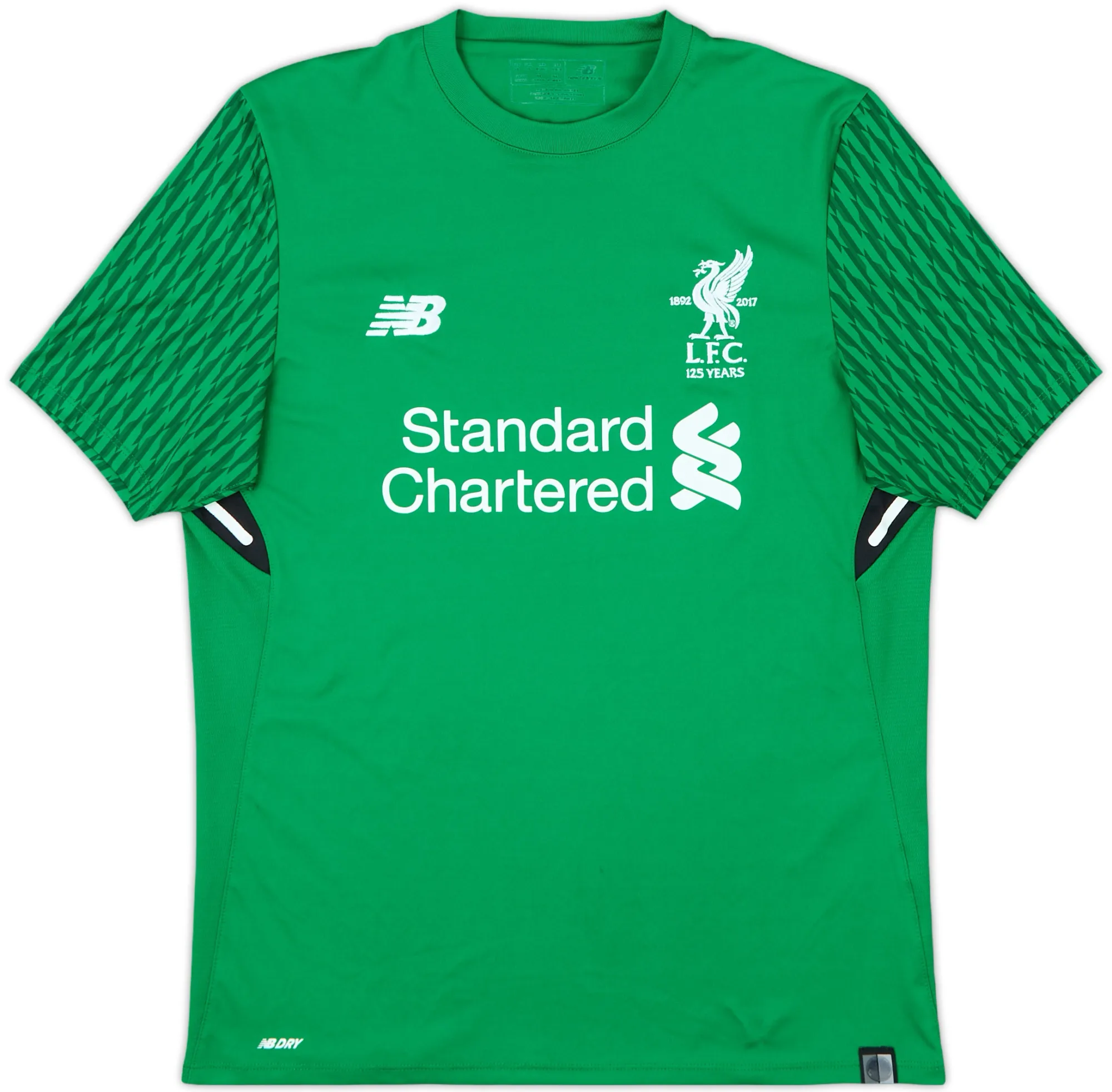 NewBalance Liverpool Boys LS Goalkeeper Home Shirt 2017/18