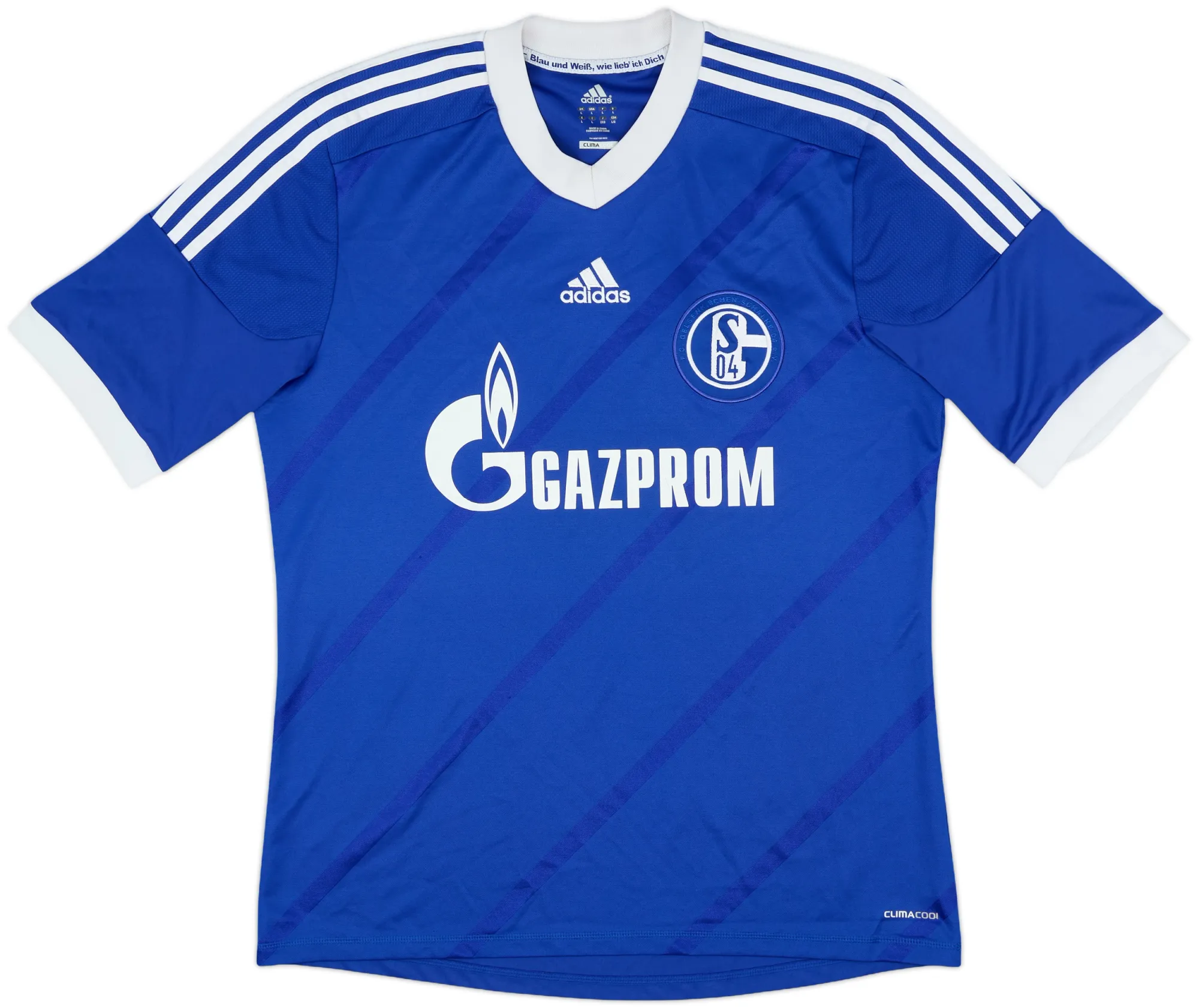 adidas Schalke 04 Mens SS Home Shirt 2012/14