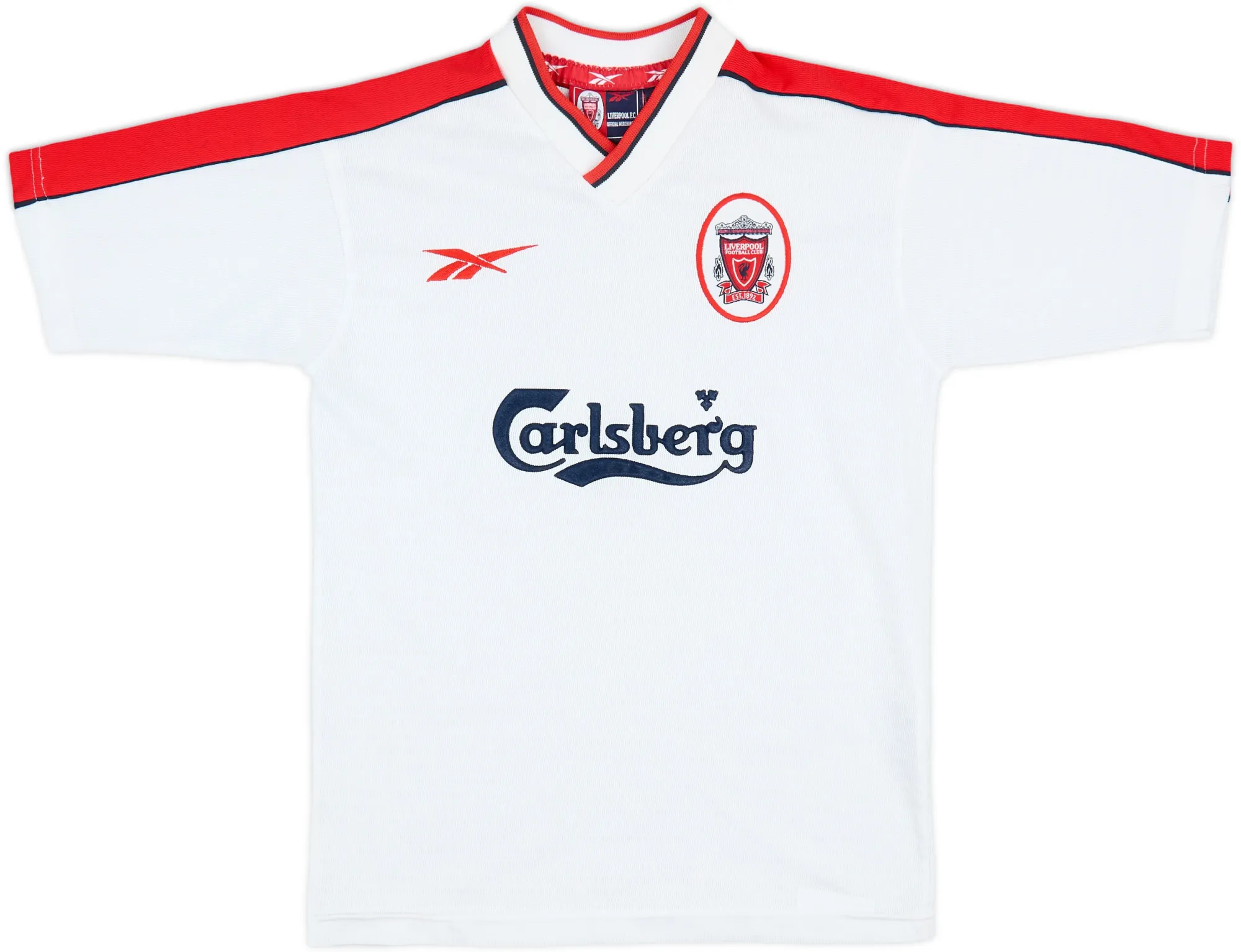 Reebok Liverpool Boys SS Away Shirt 1998/99