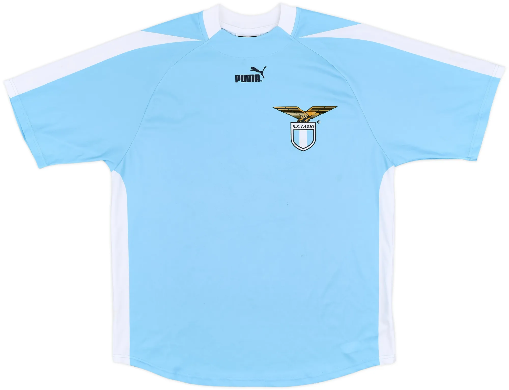 Puma Lazio Mens SS Home Shirt 2003/04