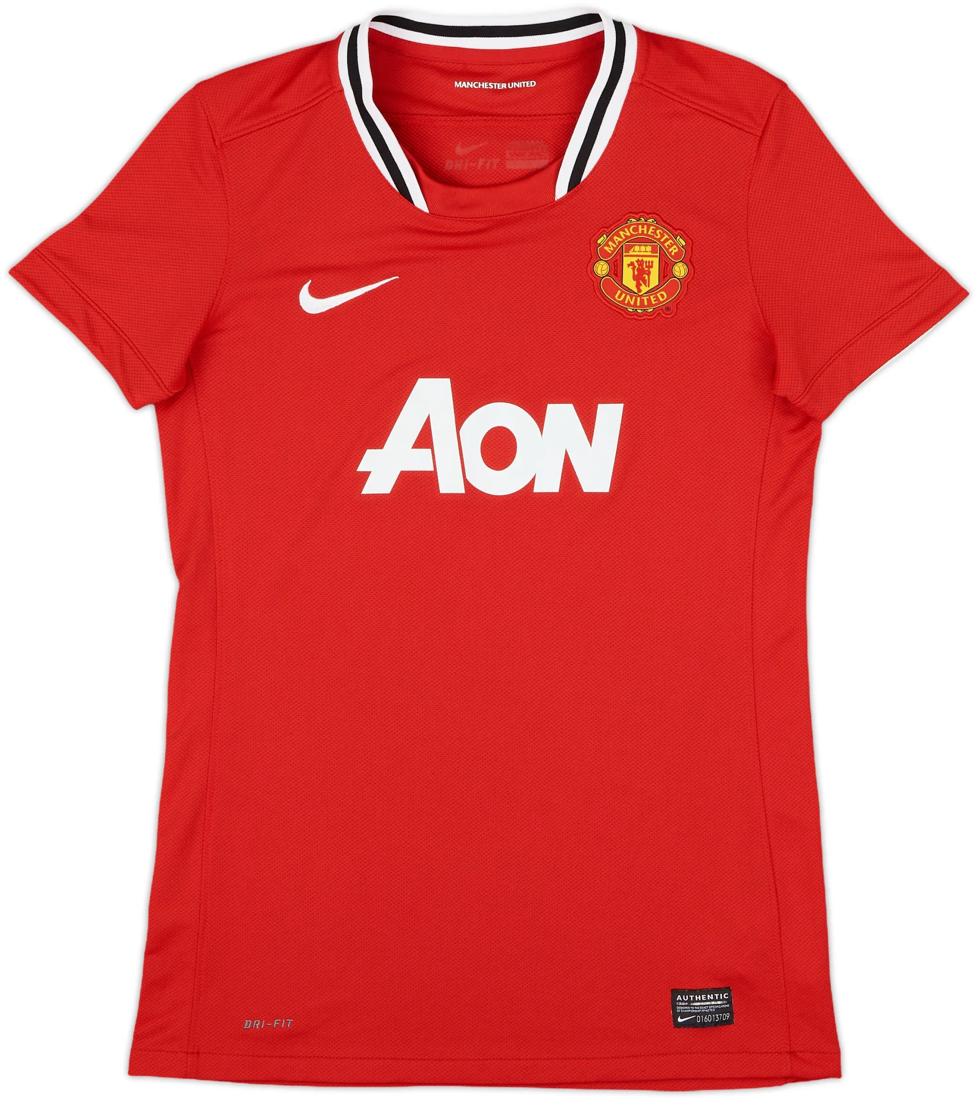 Nike Manchester United Womens SS Home Shirt 2011/12