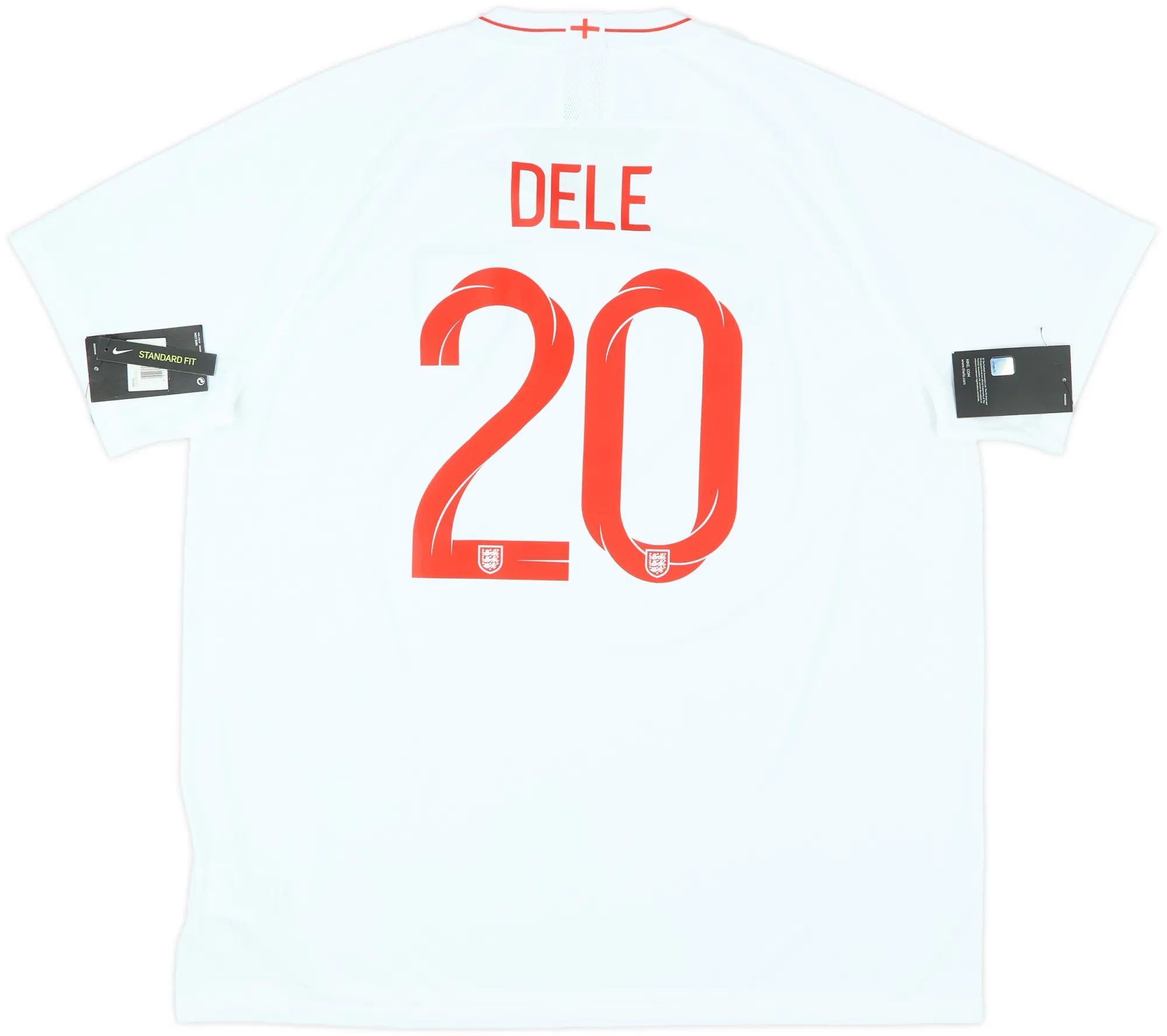 Nike England Mens SS Home Shirt 2018