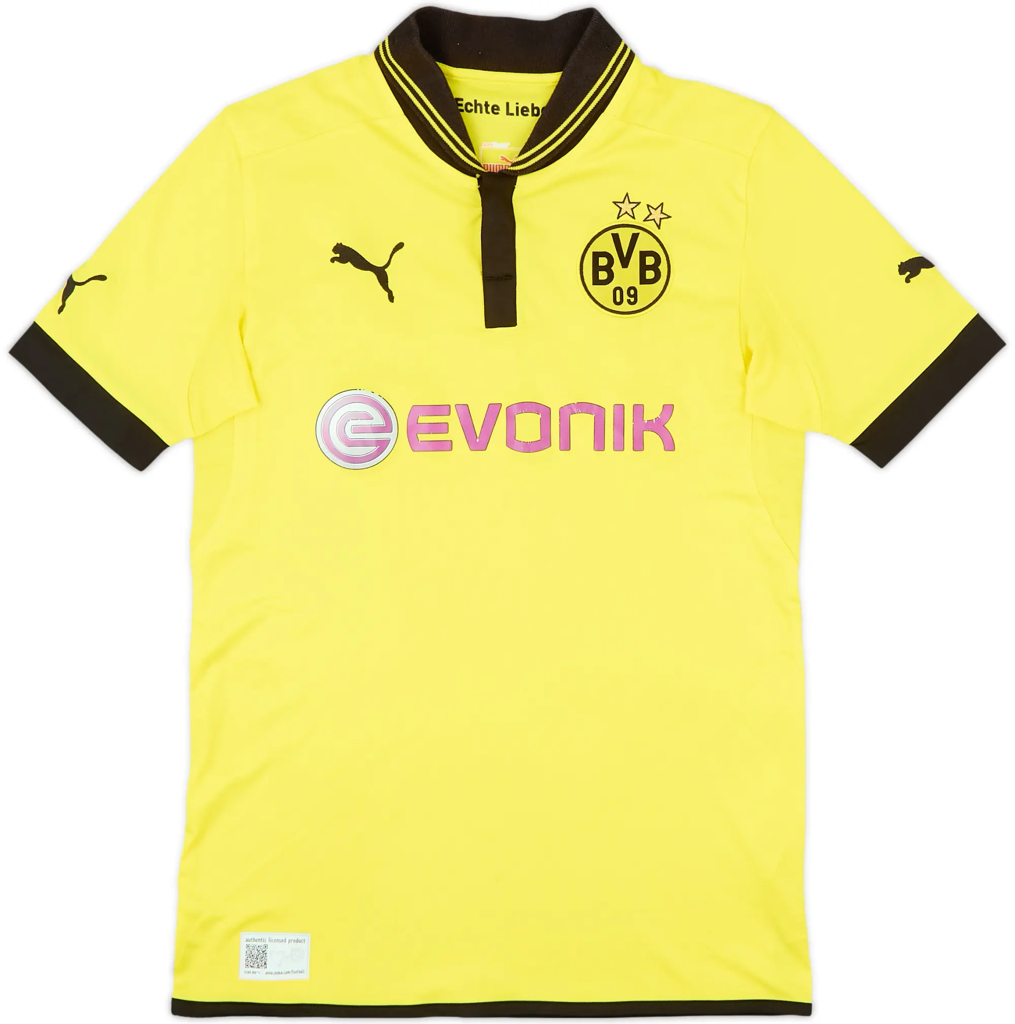 Puma Borussia Dortmund Mens SS Home Shirt 2012/13