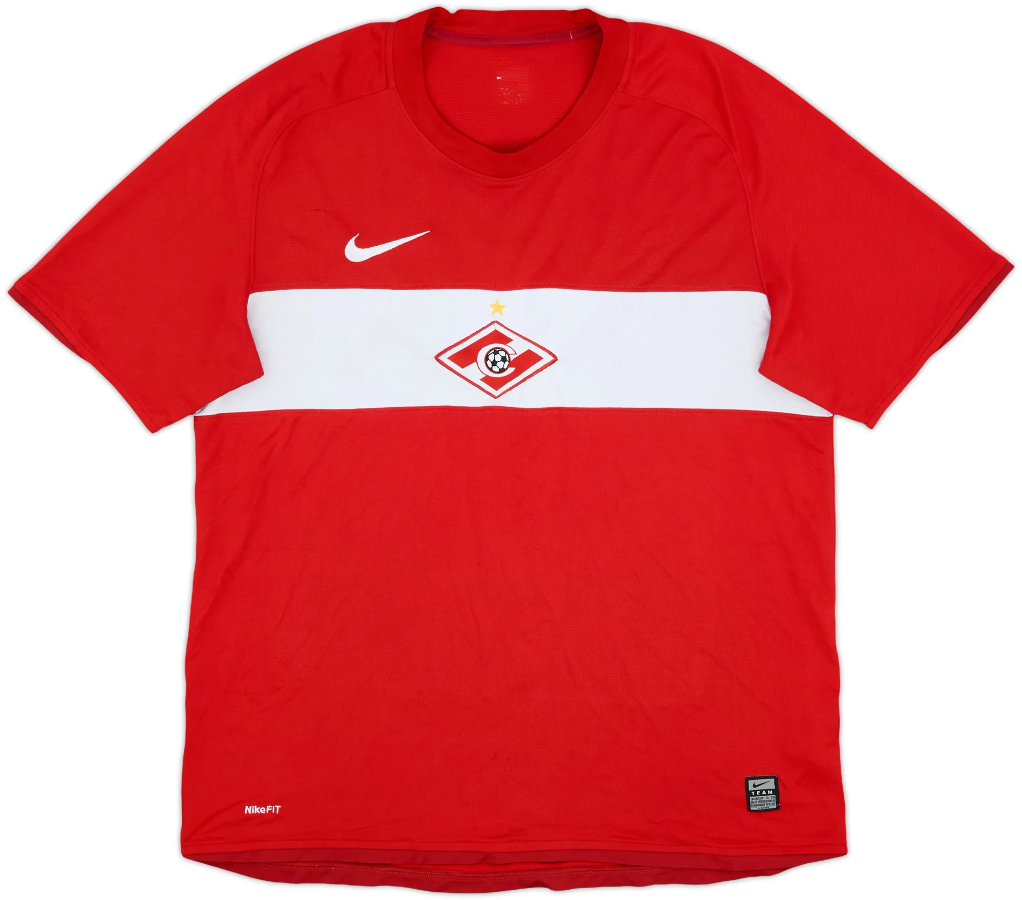 Nike Spartak Moscow Mens SS Home Shirt 2009/10