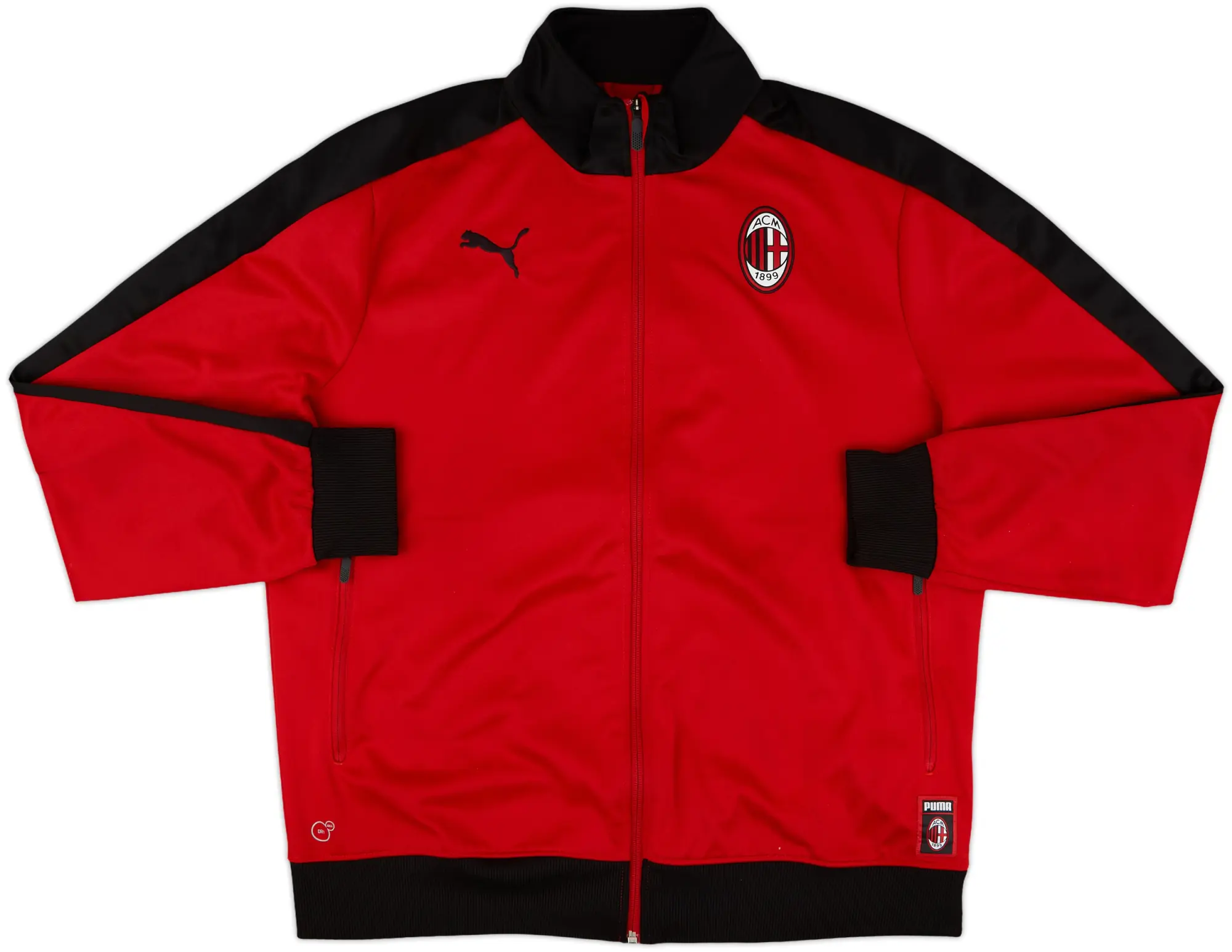 2018-19 AC Milan Puma Track Jacket - 8/10 - (XL)