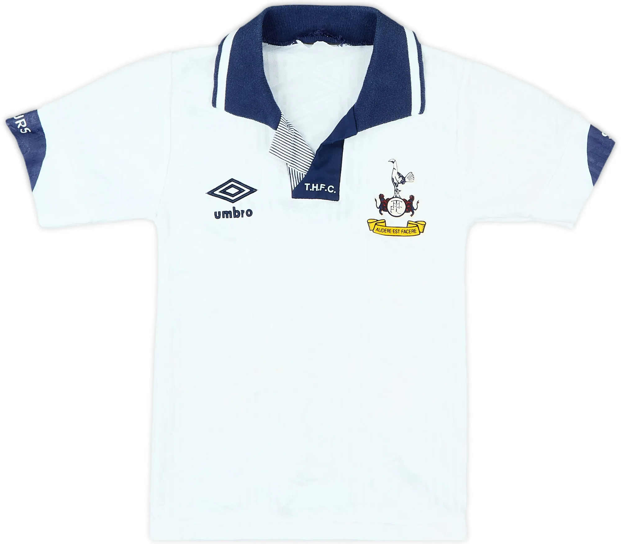 Umbro Tottenham Hotspur Boys SS Home Shirt 1991/93